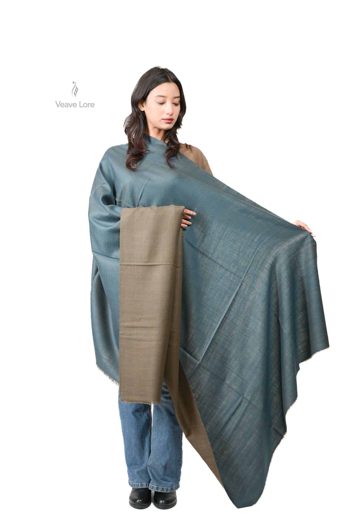 Zeytoon-o-Darya Kashmiri Pashmina Shawl