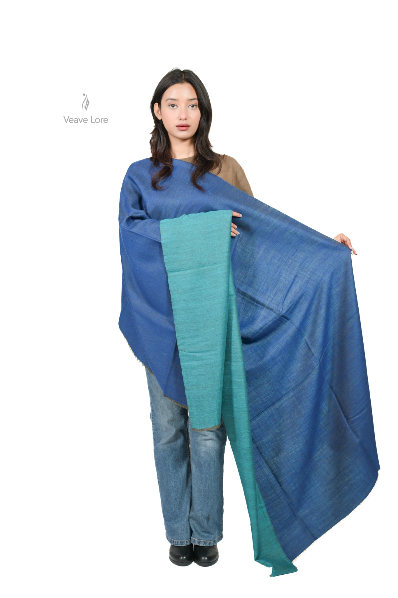 Neel-o-Darya Kashmiri Pashmina Shawl