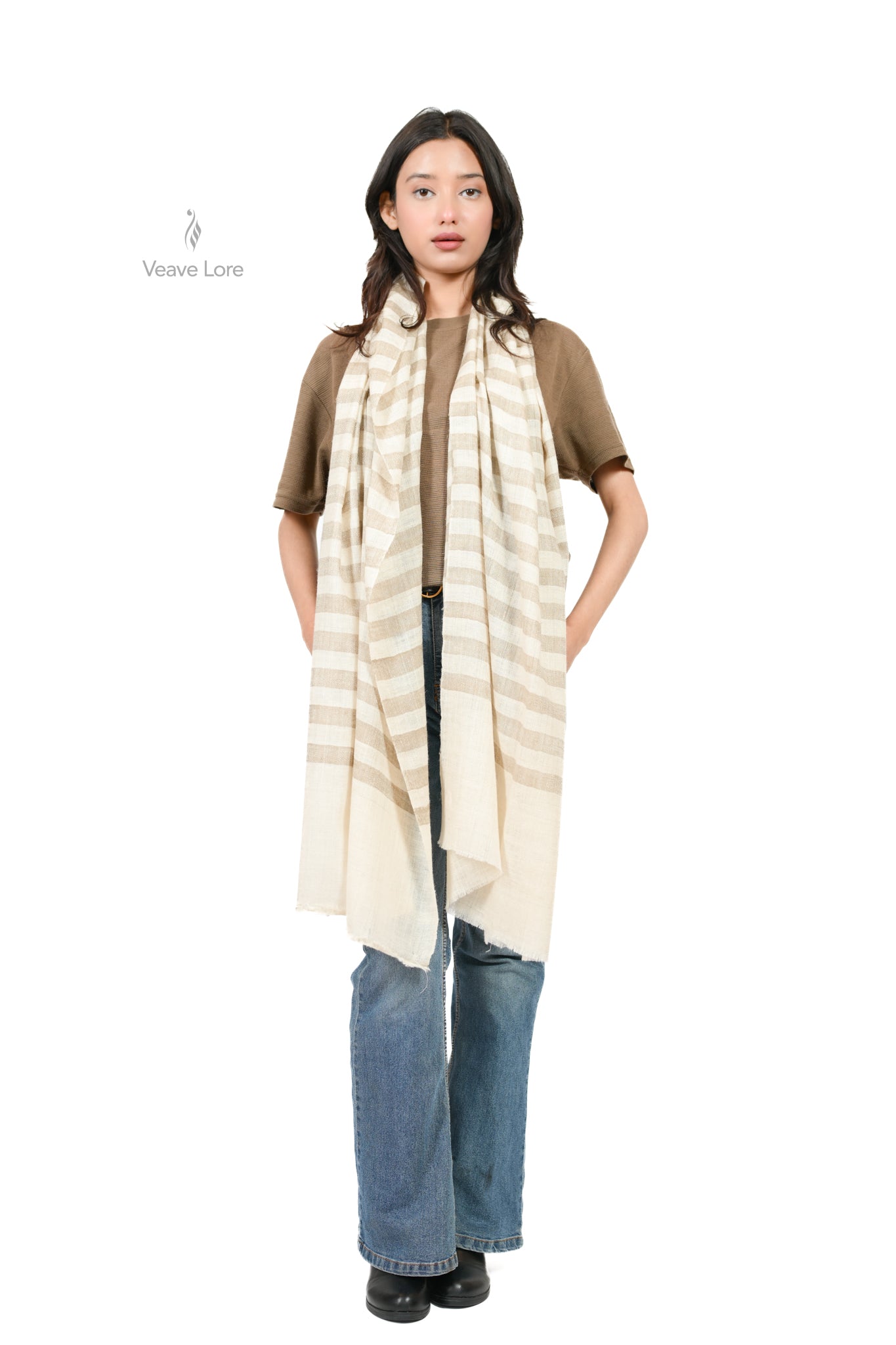 Dhaari-e-Narm Pashmina Stole