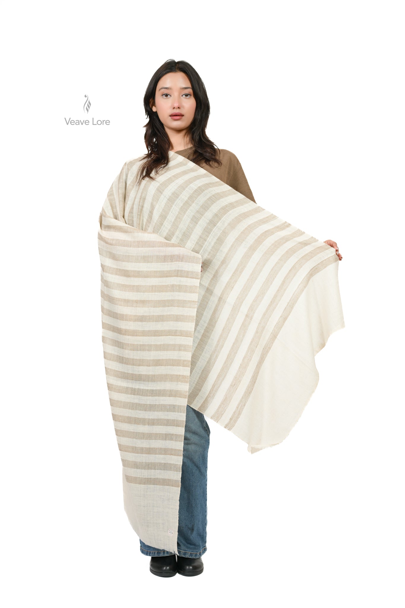 Dhaari-e-Narm Pashmina Stole