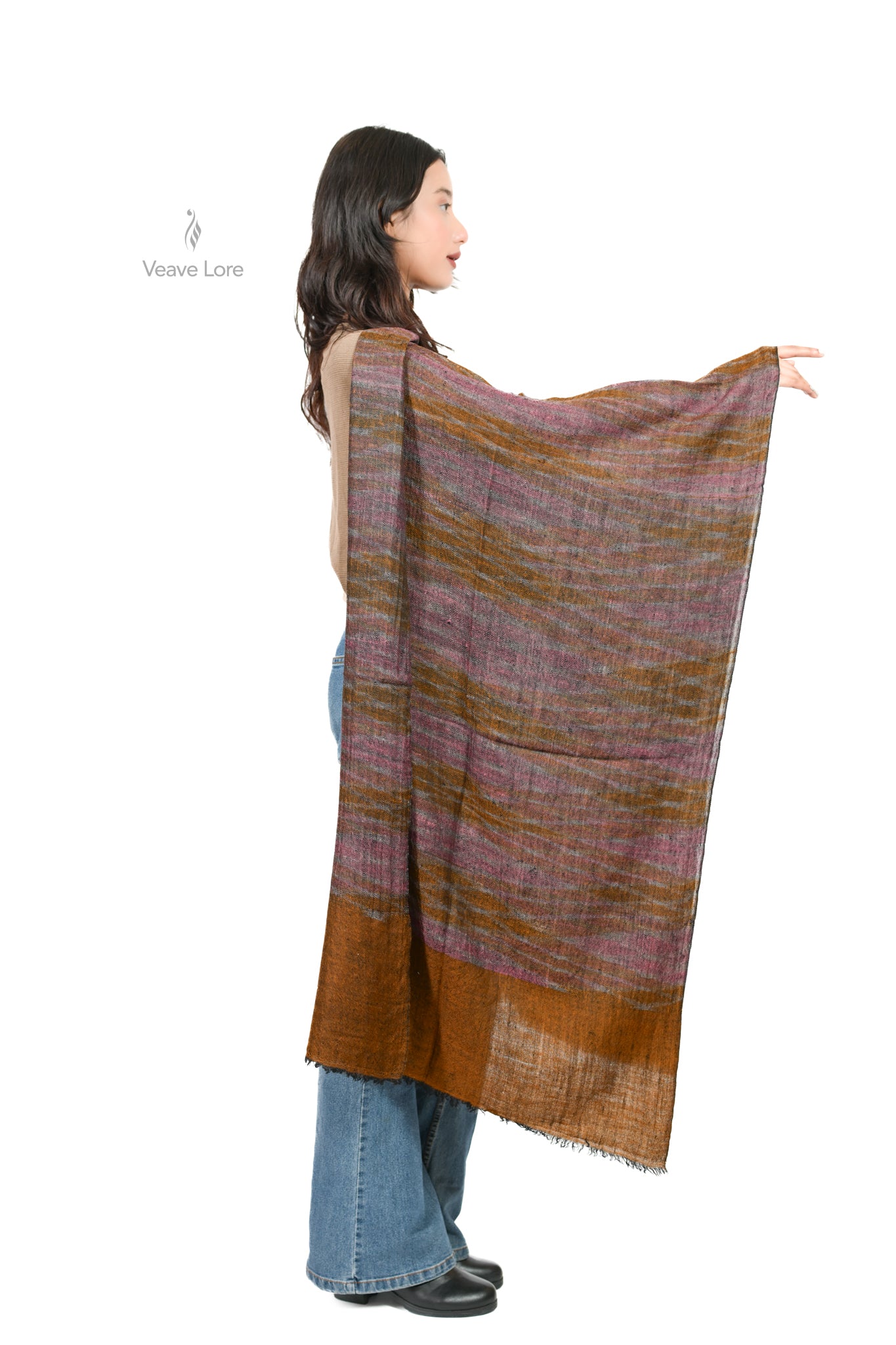 Mehndi-o-Misk Pashmina Stole