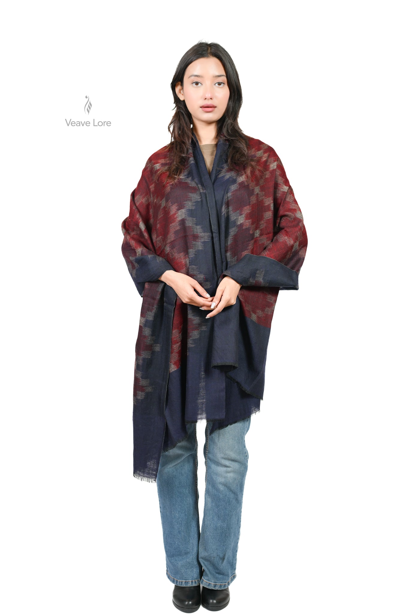 Neel-o-Laal Pashmina Stole