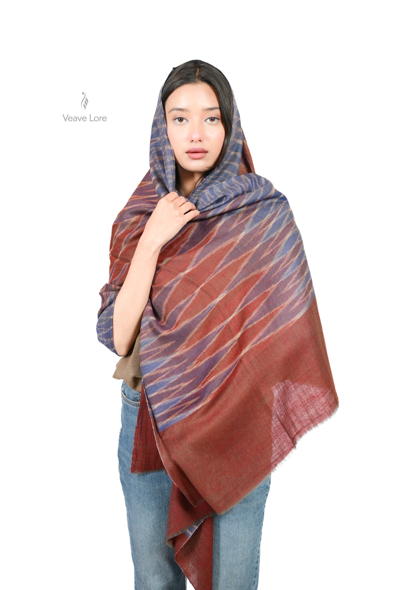 Lehar-e-Reg Pashmina Stole