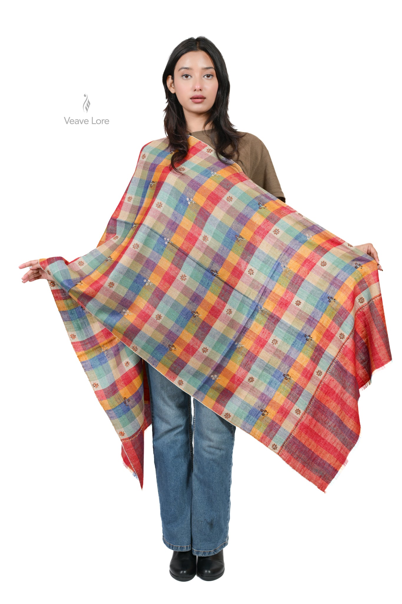 Haft Rang Pashmina Stole