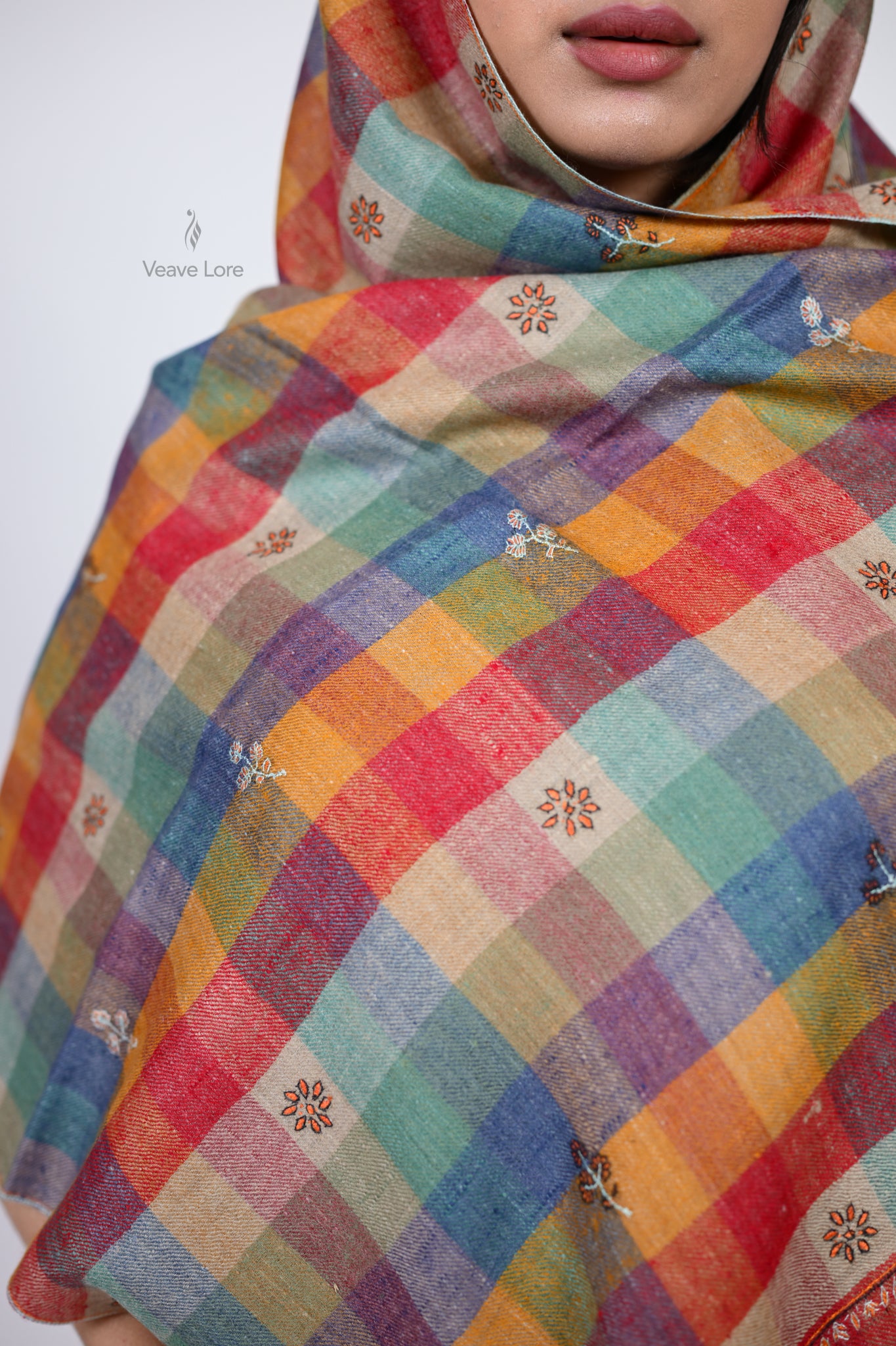 Haft Rang Pashmina Stole