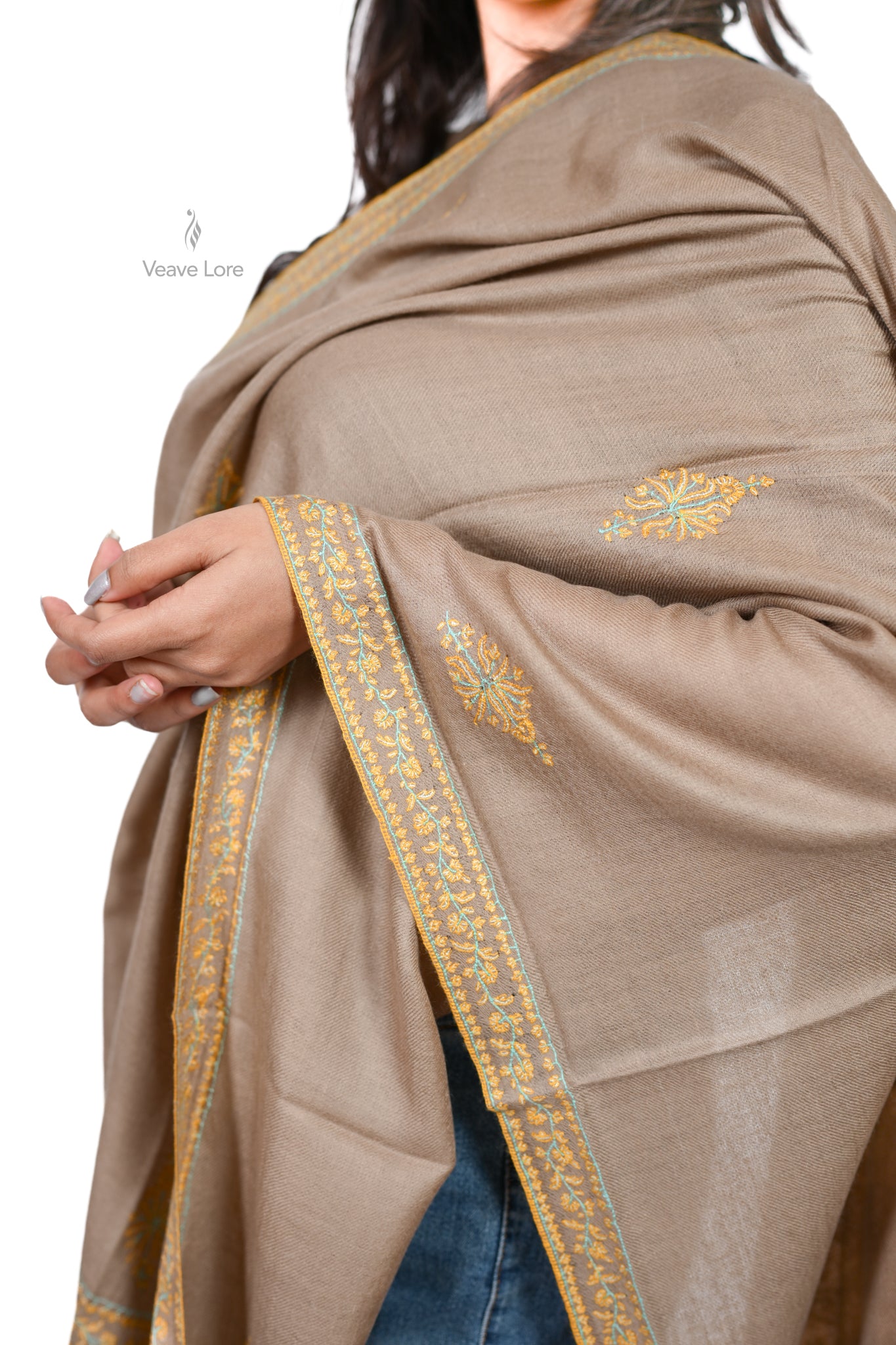 Zar-o-Aab Pashmina Stole