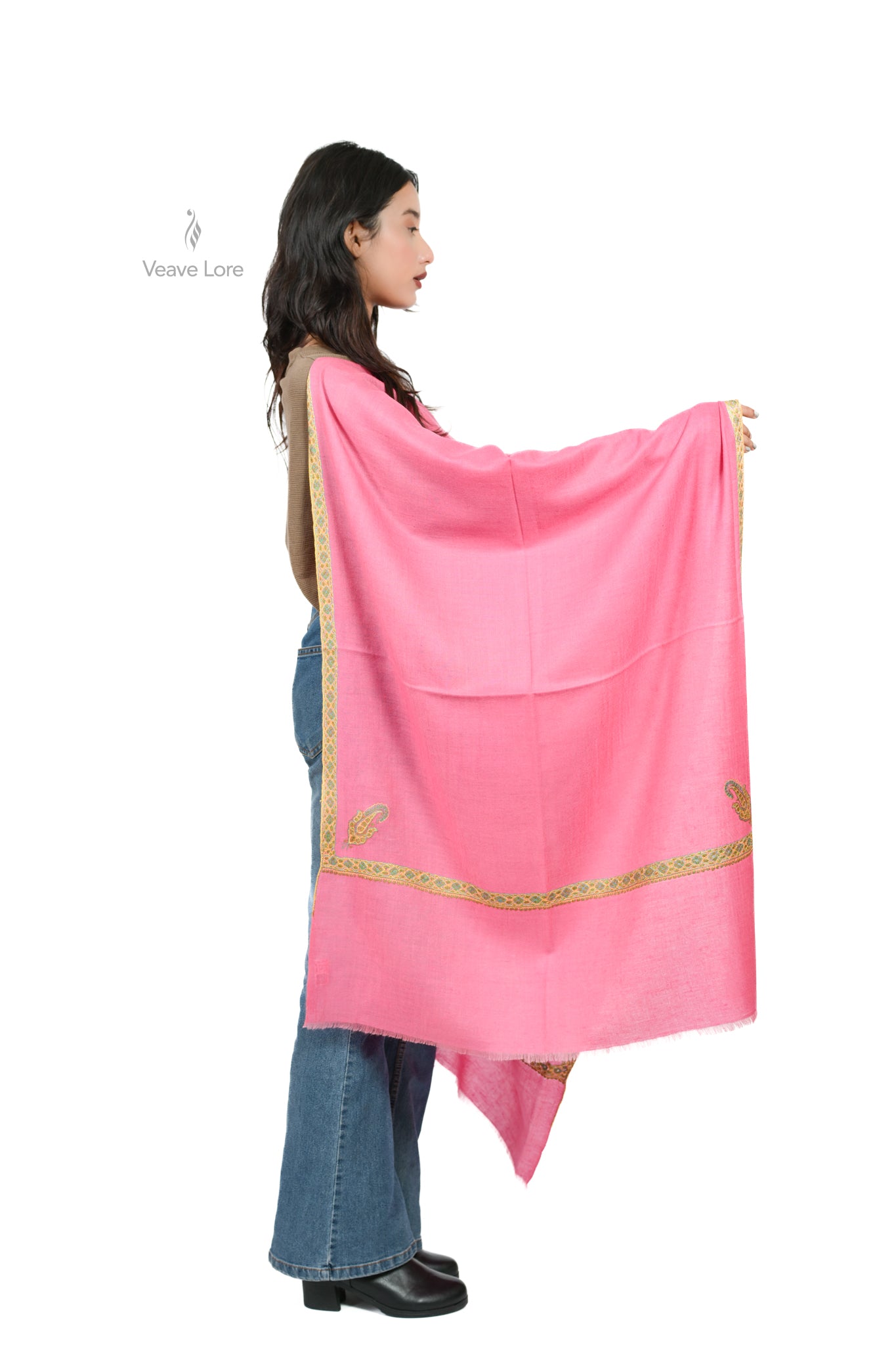Gul-e-Shafaq Pashmina Stole
