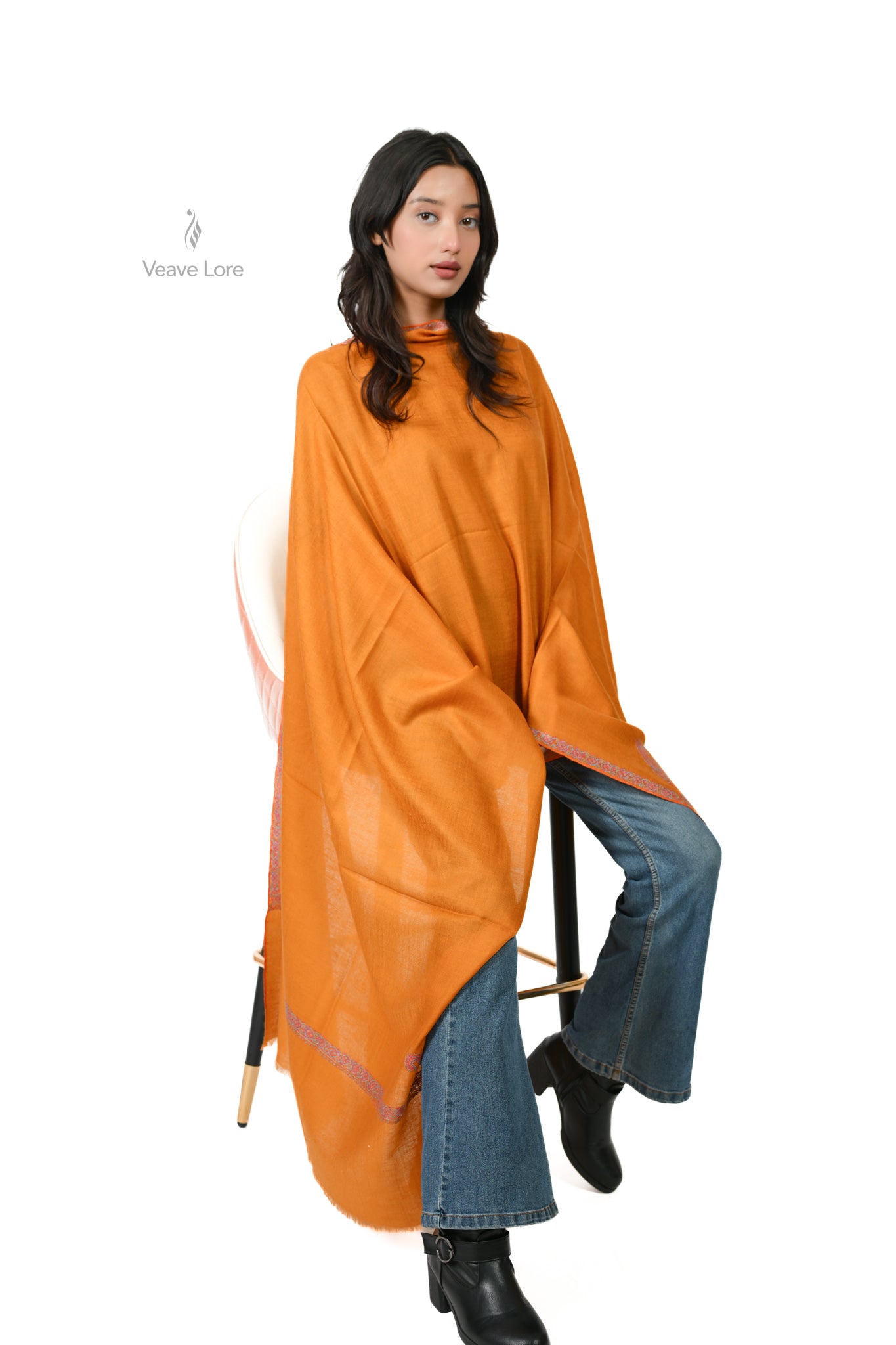 Zaafran-e-Sham Pashmina Stole