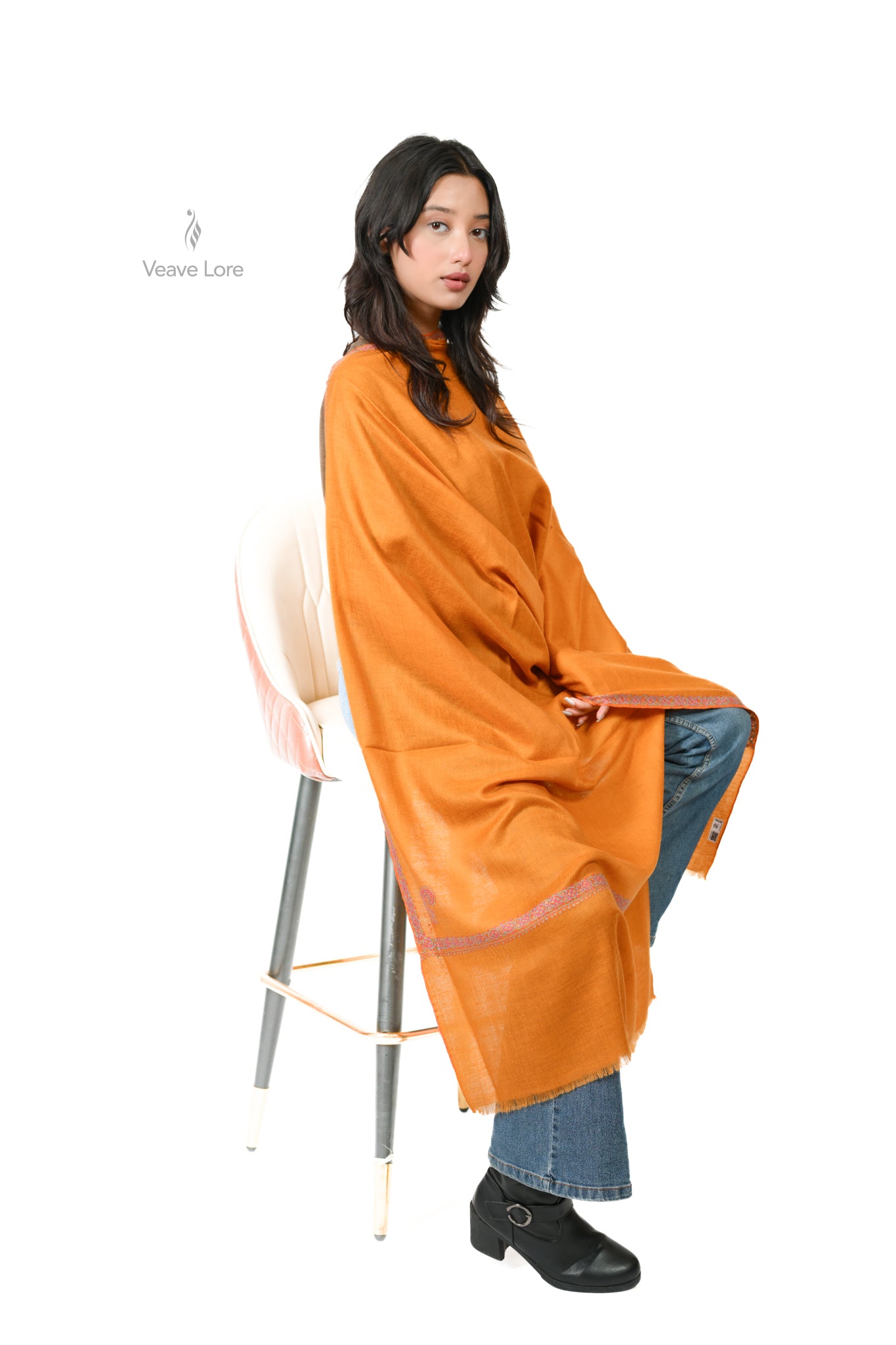 Zaafran-e-Sham Pashmina Stole
