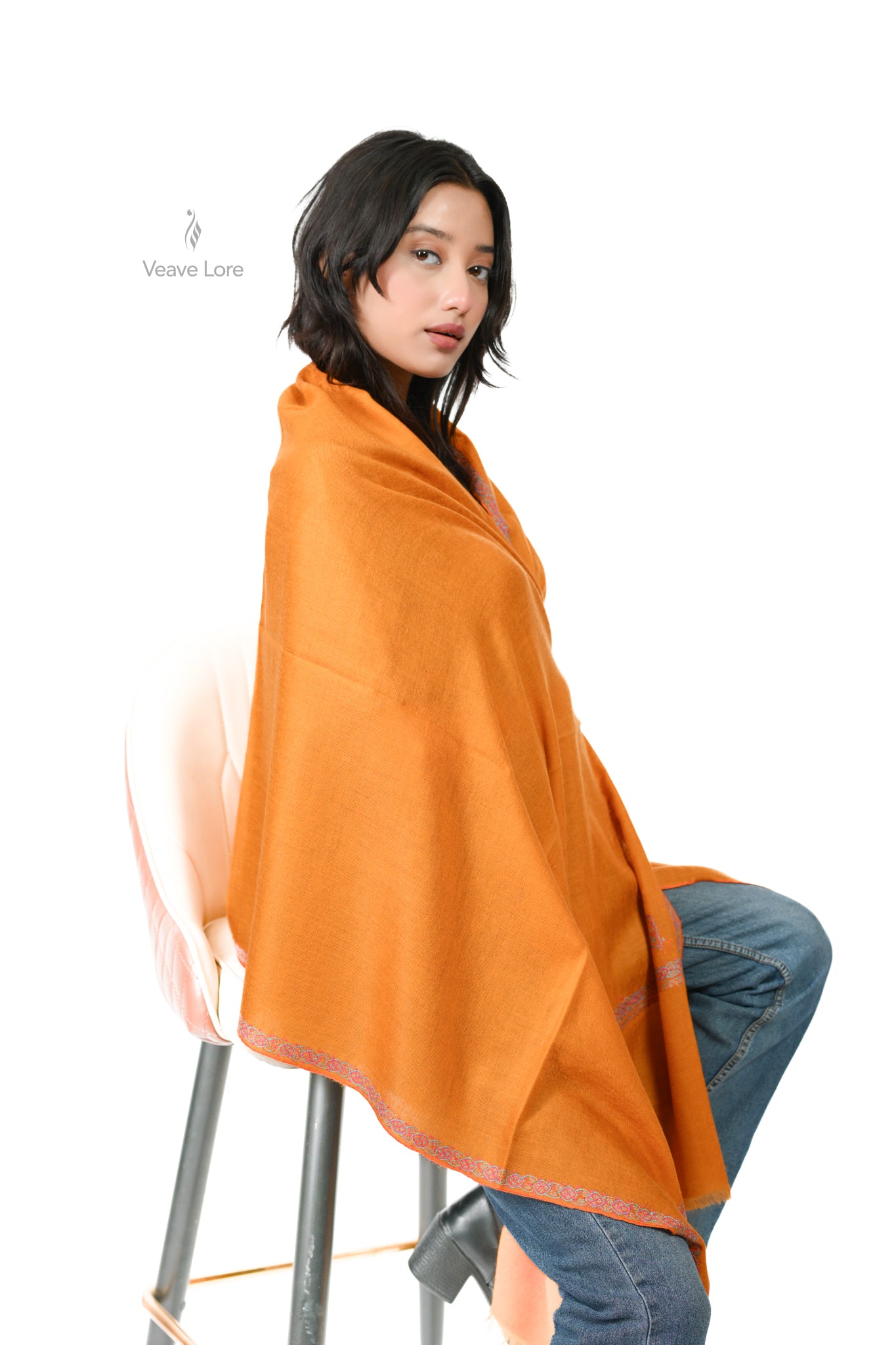 Zaafran-e-Sham Pashmina Stole