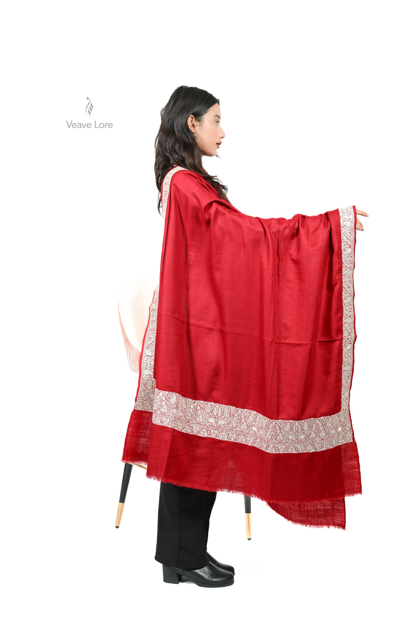 Laal-e-Zar Pashmina Shawl