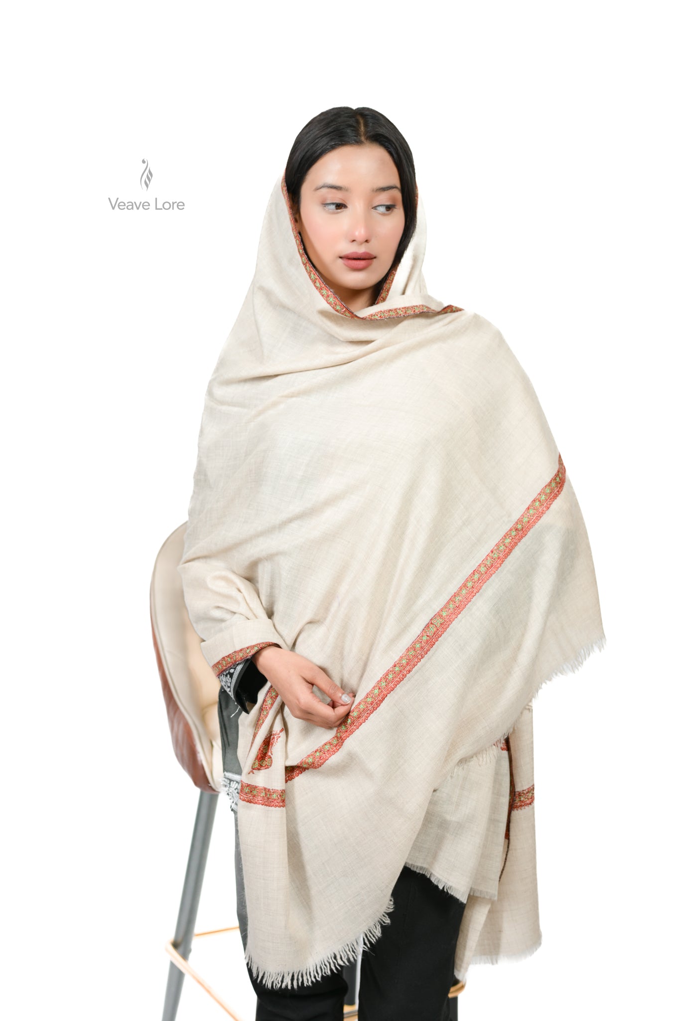 Gulnar-e-Chaman Pashmina Shawl
