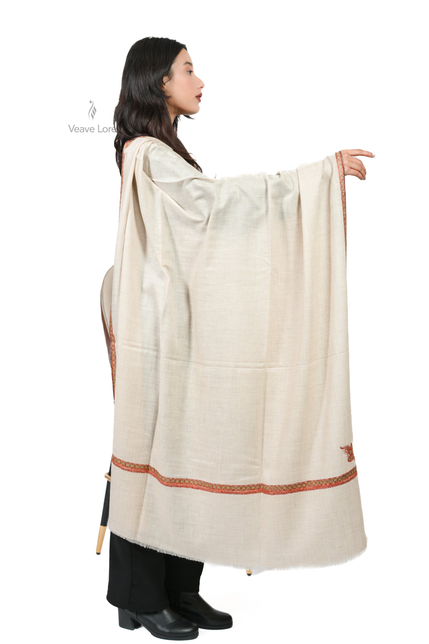 Gulnar-e-Chaman Pashmina Shawl