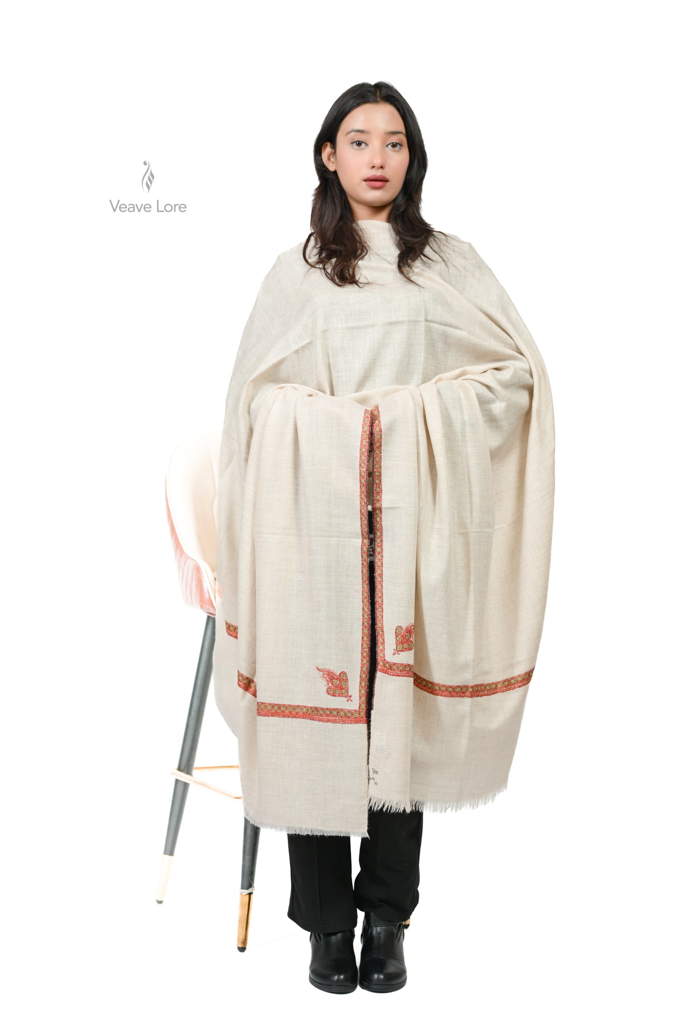 Gulnar-e-Chaman Pashmina Shawl