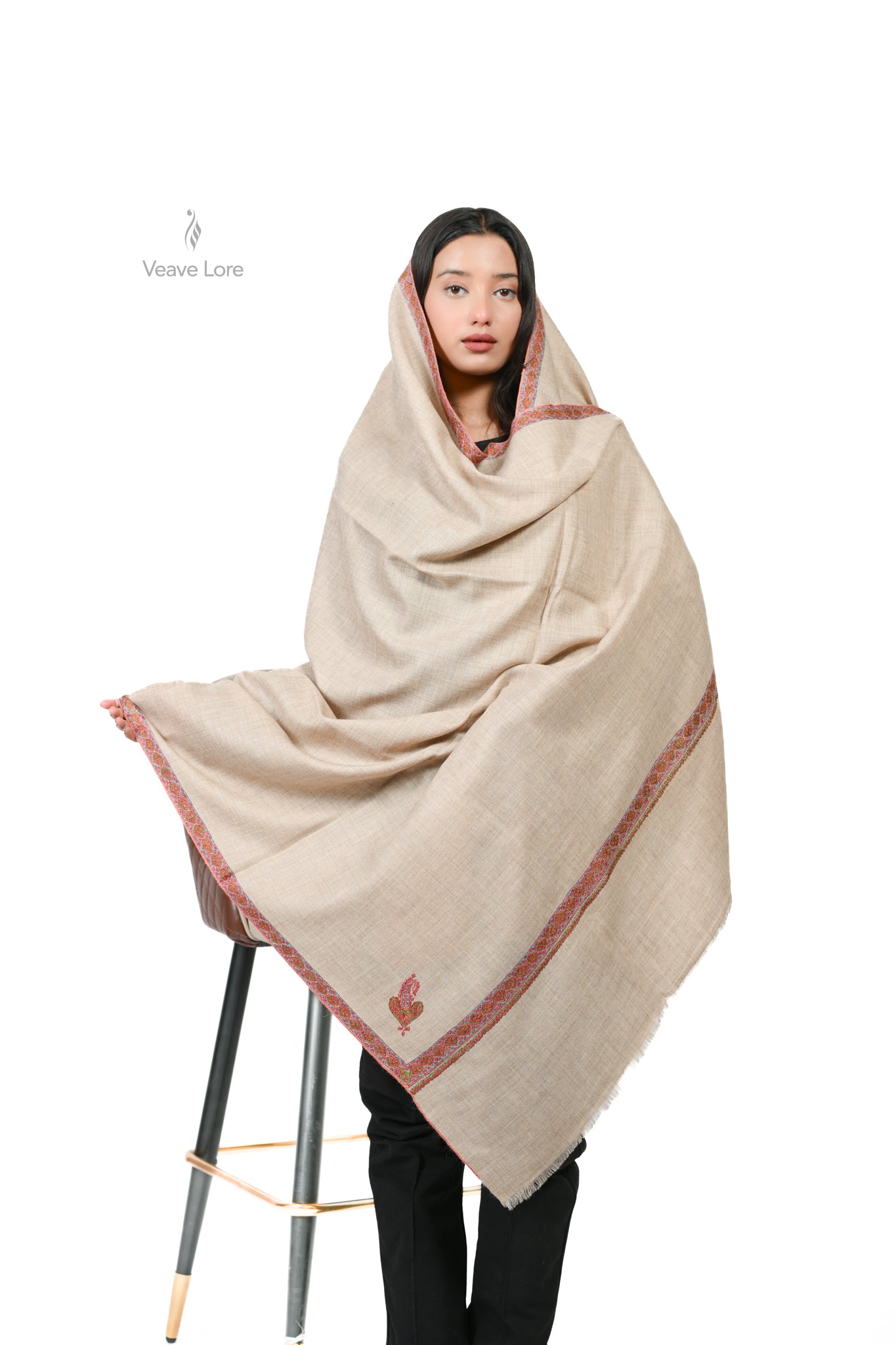 Bazm-e-Naginah Pashmina Shawl