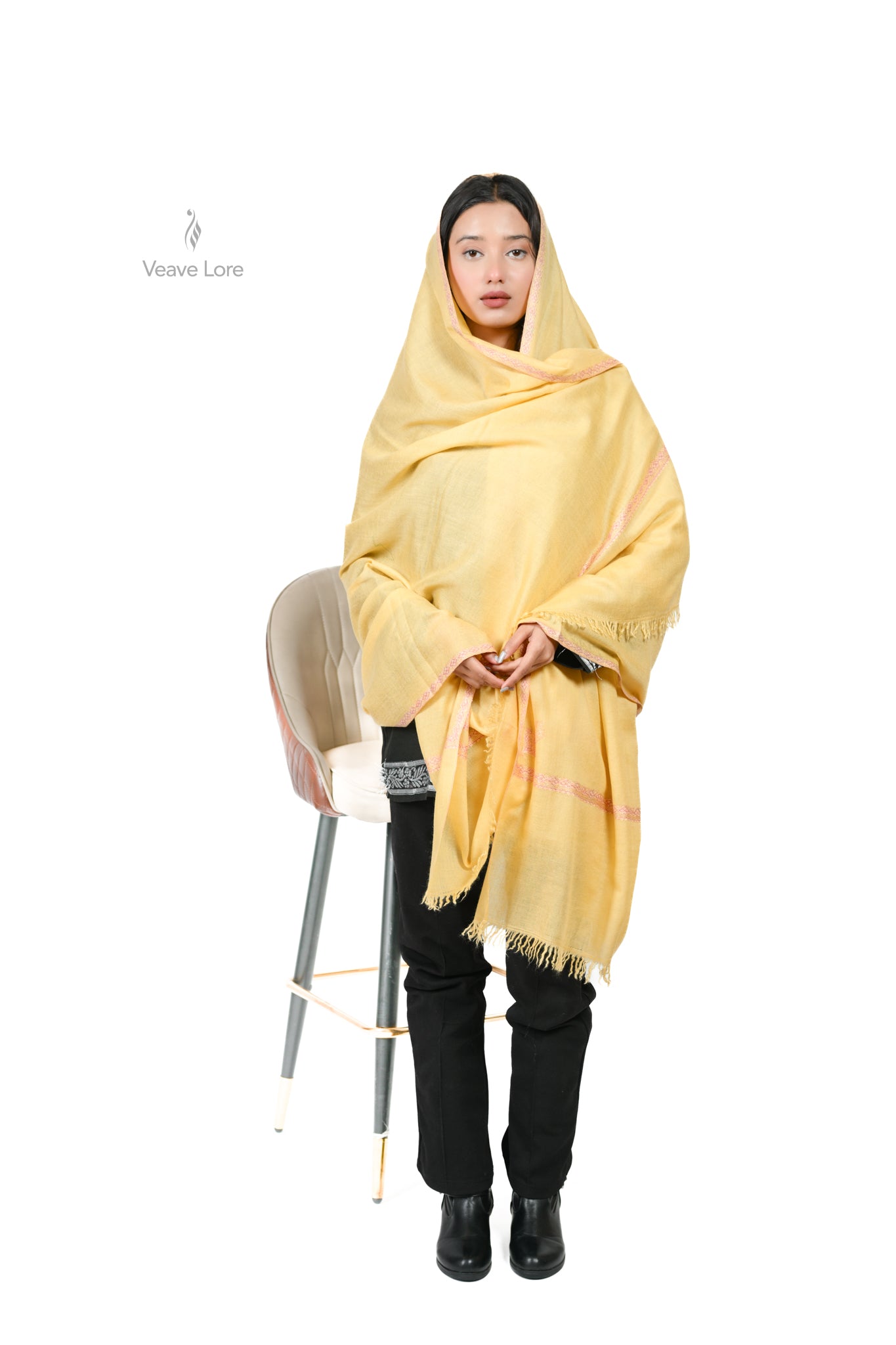 Shahd-e-Champa Pashmina Shawl