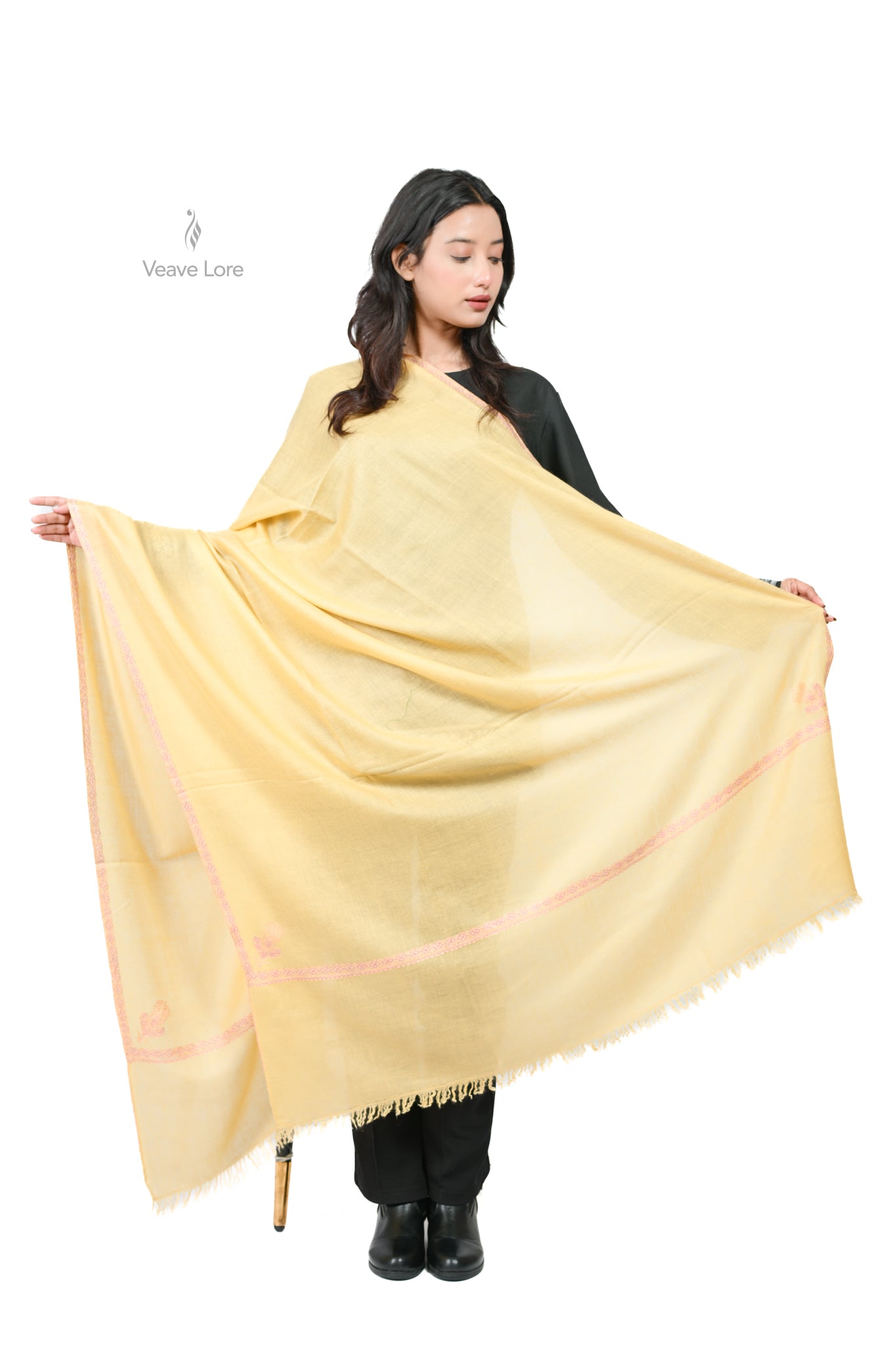 Shahd-e-Champa Pashmina Shawl