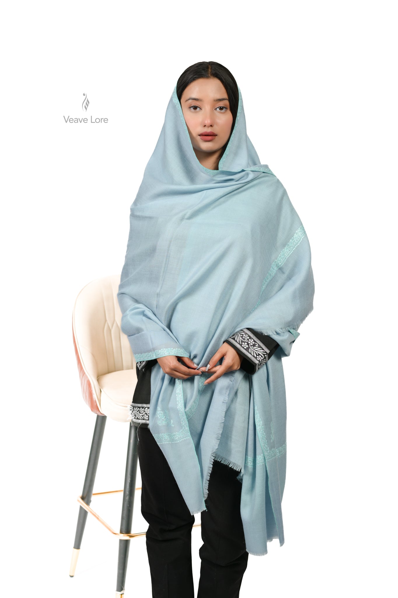 Falak-e-Shabnam Pashmina Shawl