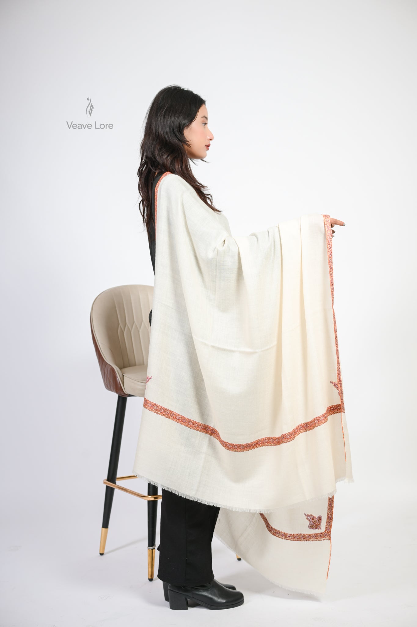 Tabaani-e-Lalee Pashmina Shawl