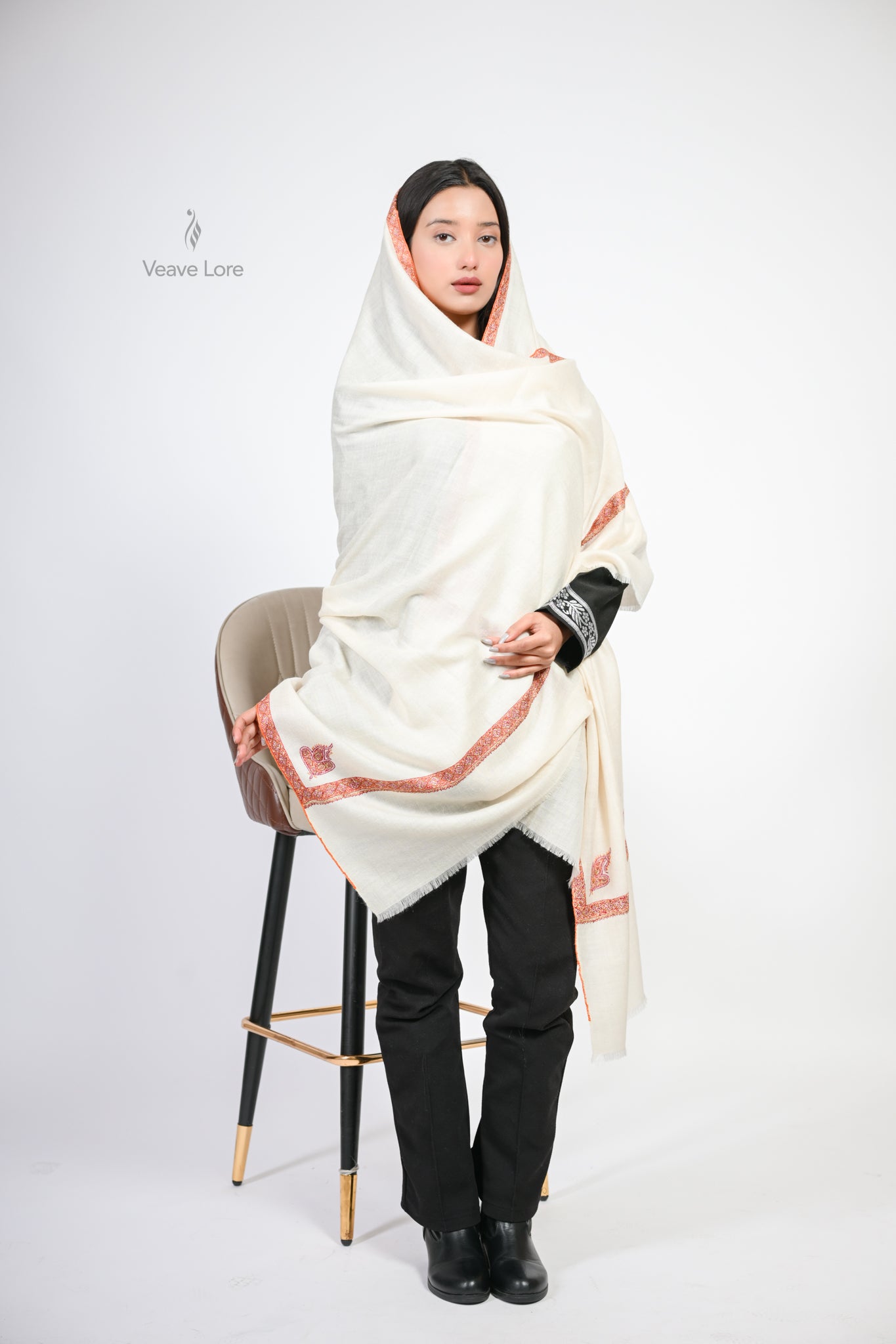 Tabaani-e-Lalee Pashmina Shawl