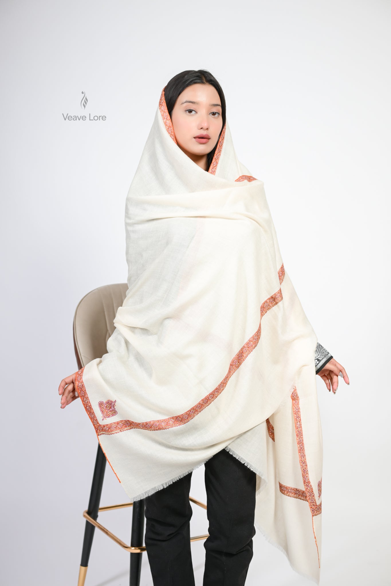 Tabaani-e-Lalee Pashmina Shawl