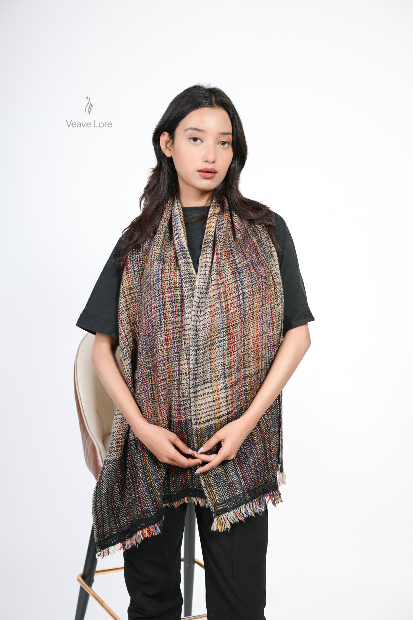 Gulshan-e-Garm Heavyweight Pashmina Muffler