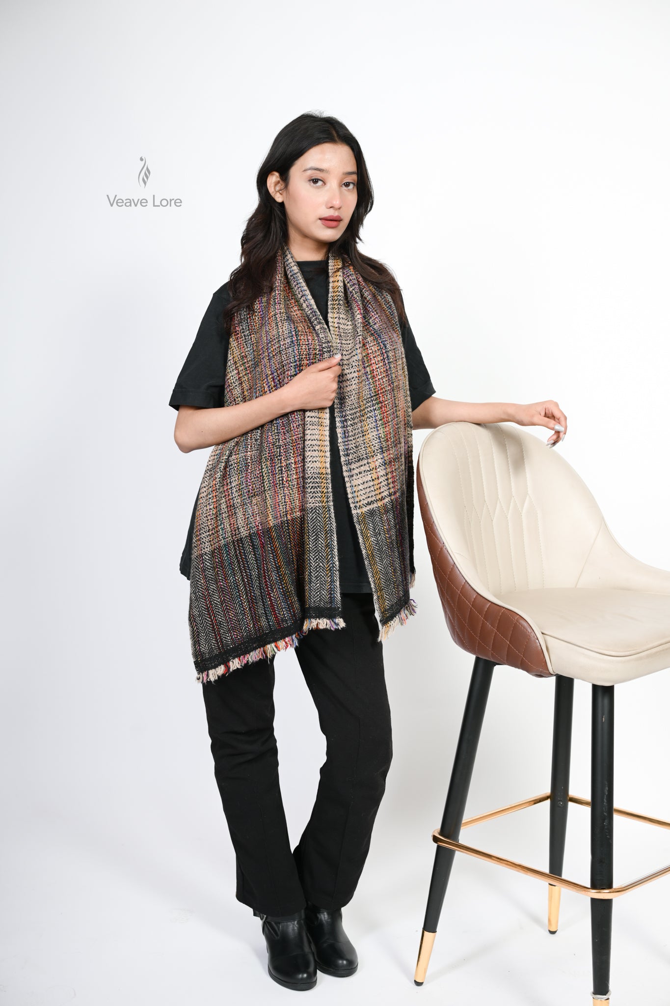Gulshan-e-Garm Heavyweight Pashmina Muffler
