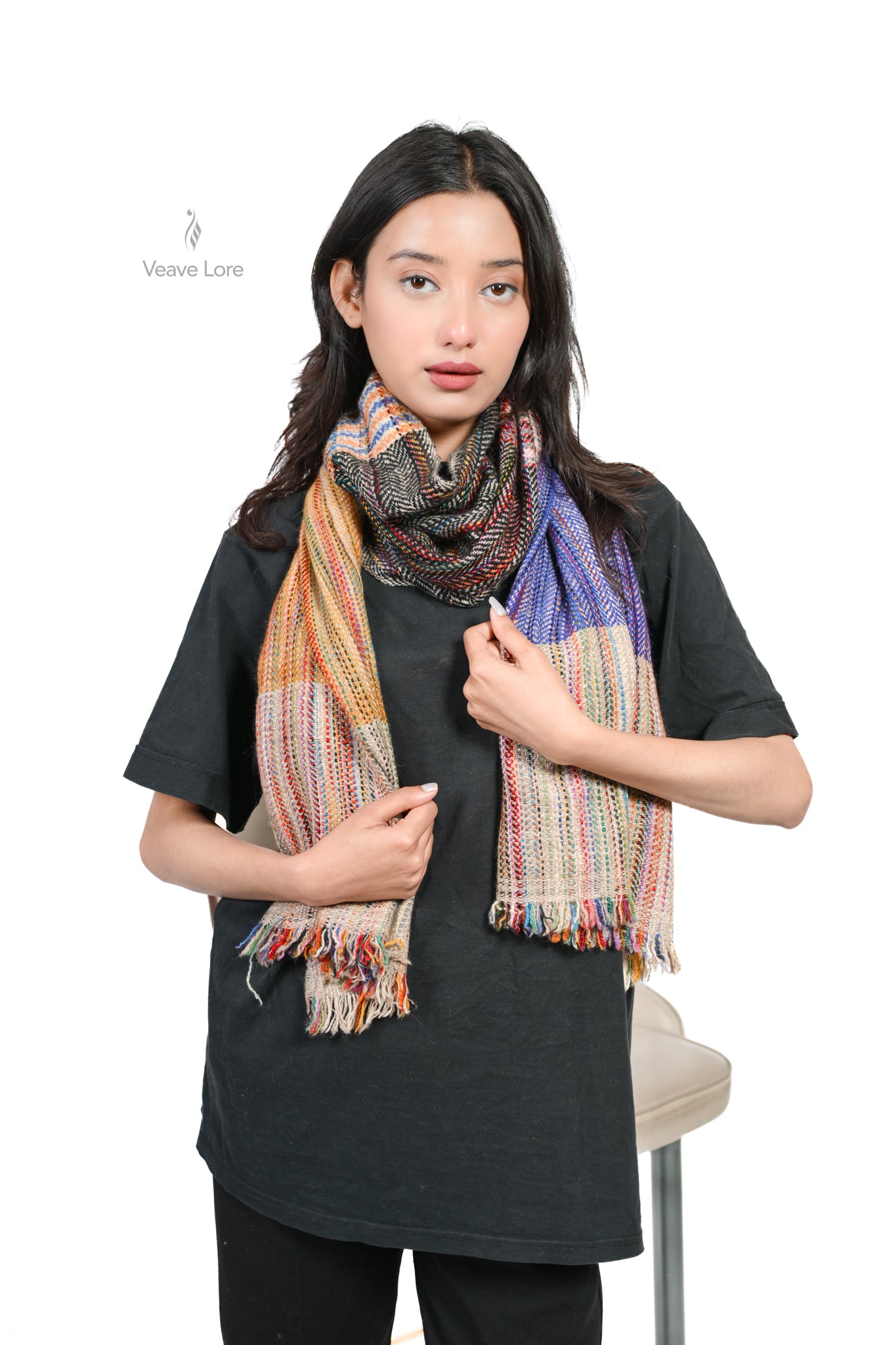 Rang-e-Garm Heavyweight Pashmina Muffler