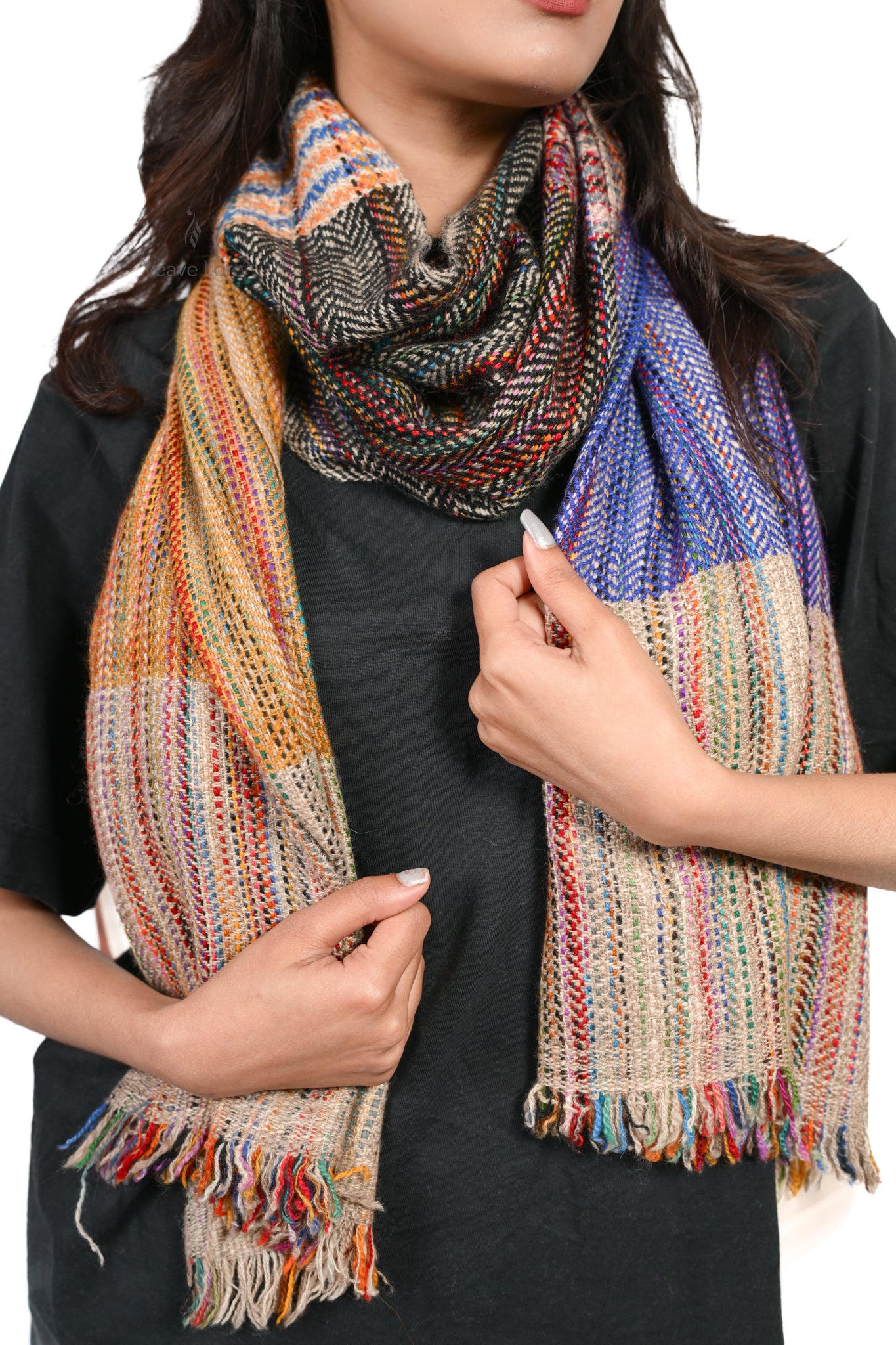 Rang-e-Garm Heavyweight Pashmina Muffler