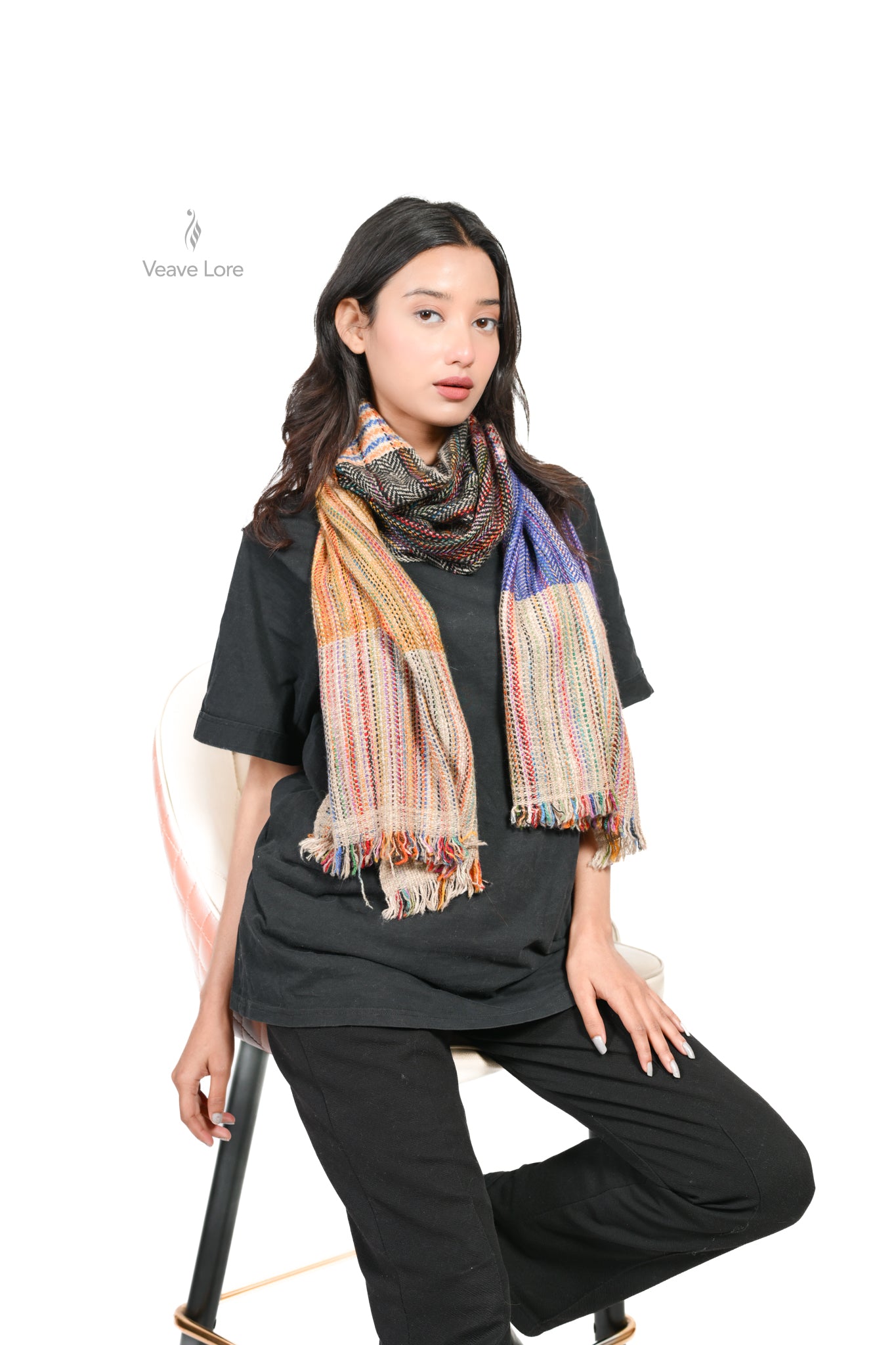 Rang-e-Garm Heavyweight Pashmina Muffler