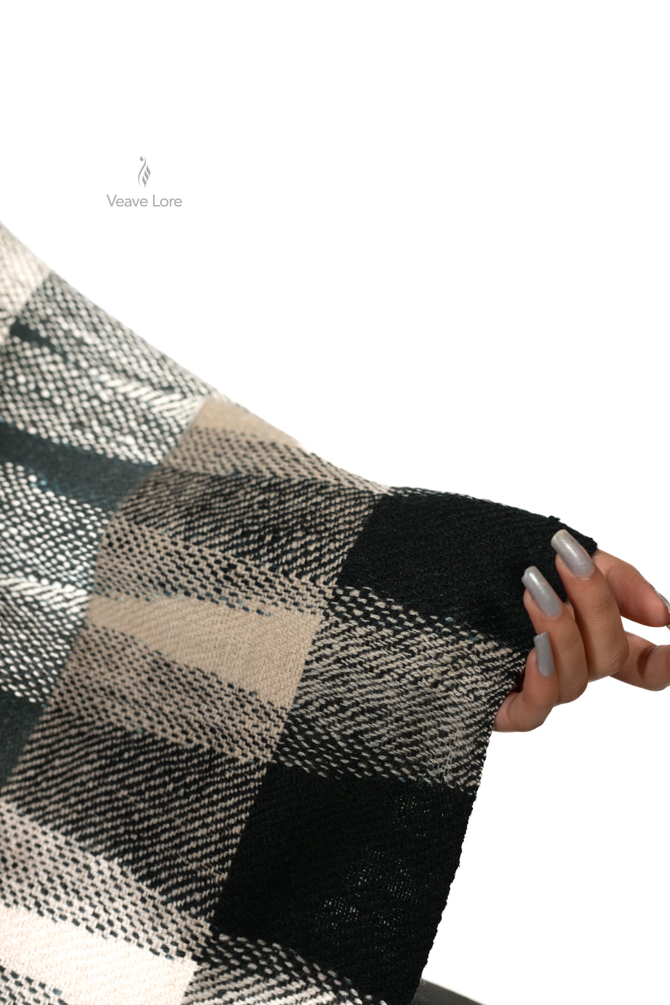 Shabak-e-Siyah Pashmina Heavyweight Stole