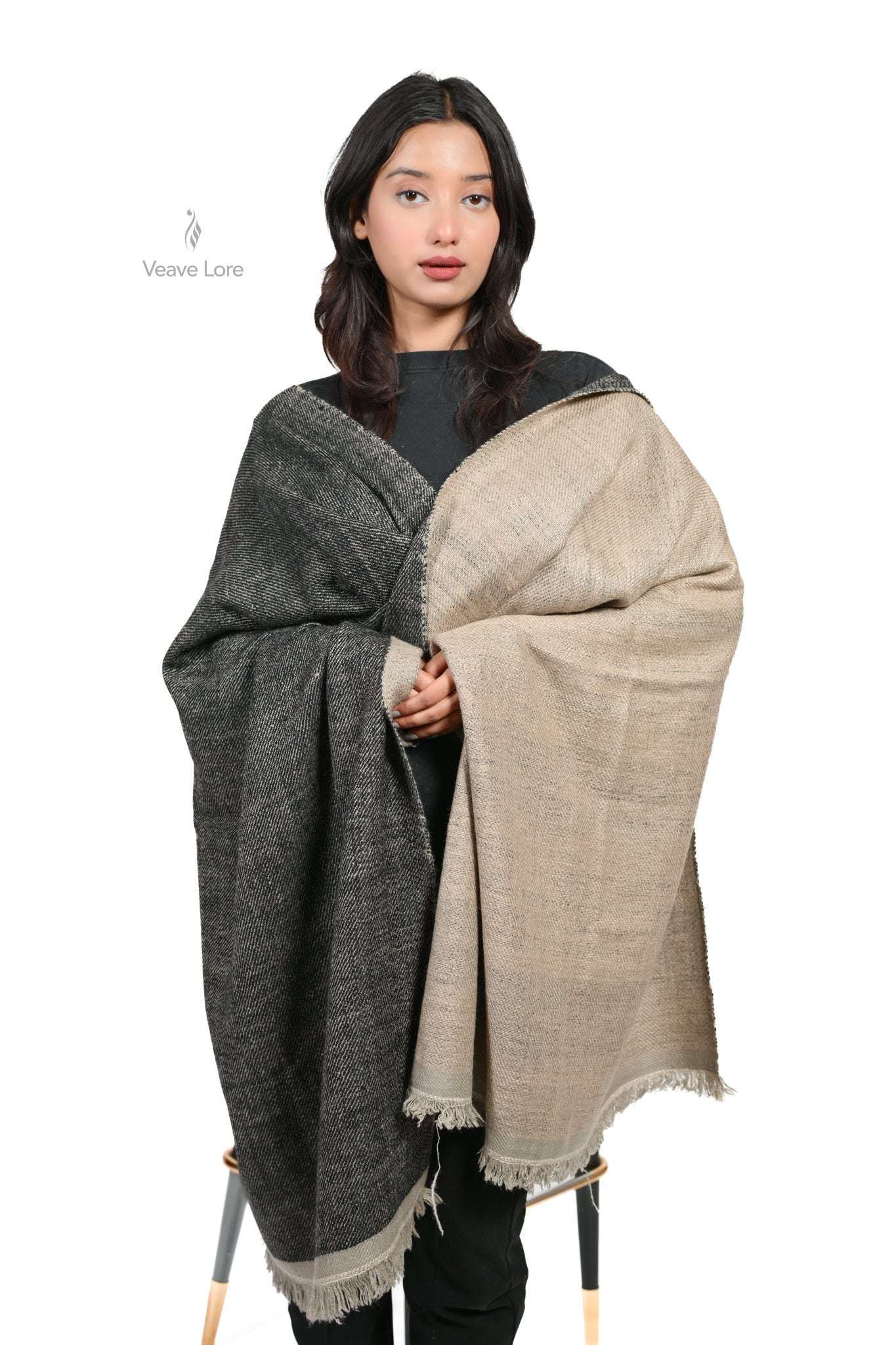 Do-Pahlu Pashmina Heavyweight Stole