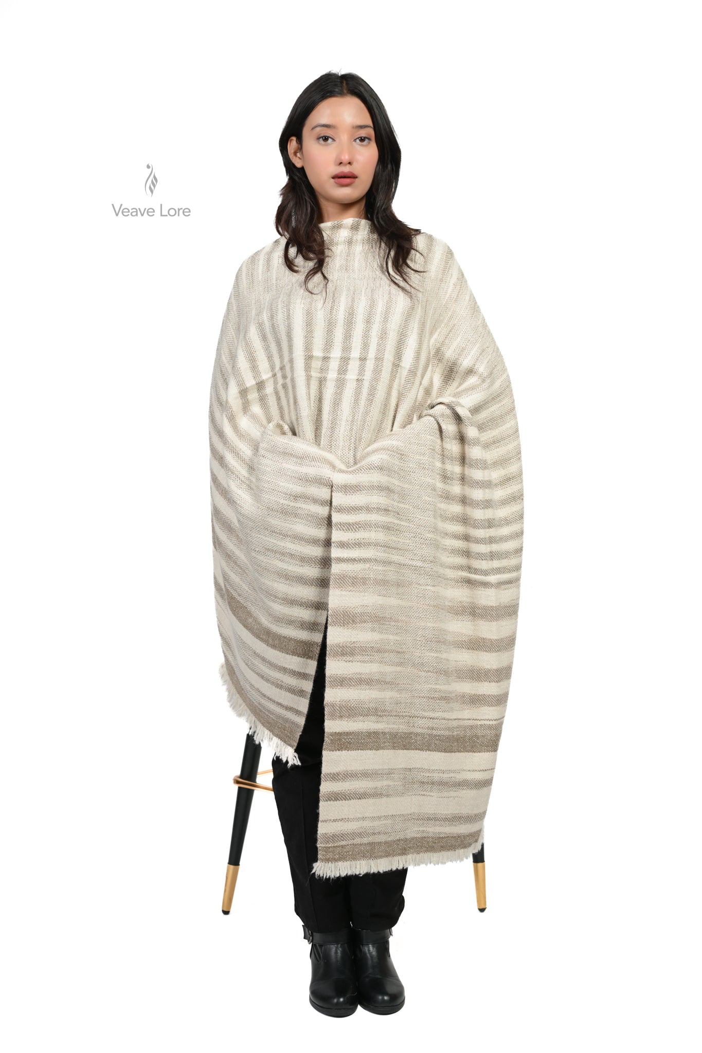 Dhaari-e-Zamin Pashmina Heavyweight Stole