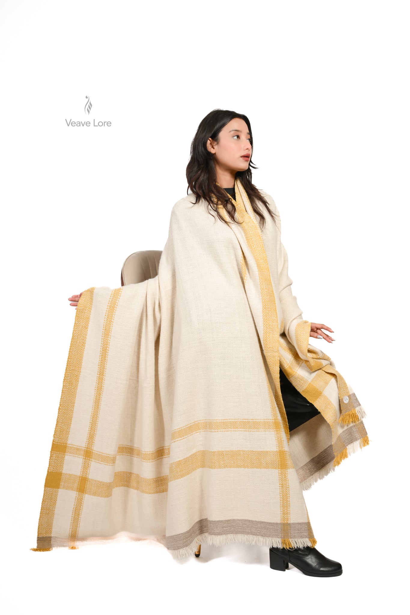 Zard-e-Zamin Pashmina Blanket XL