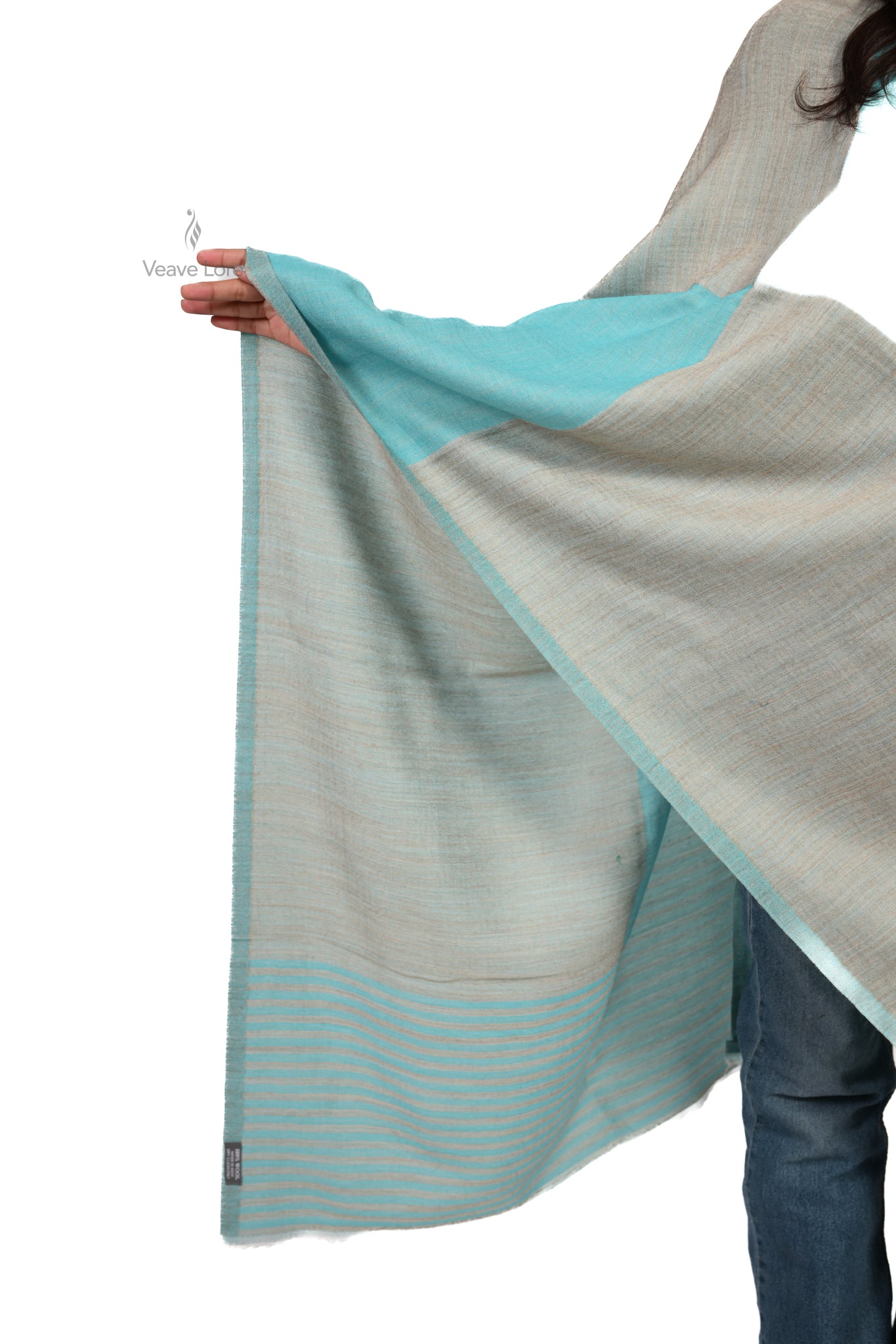 Glacier Fine Wool Stole