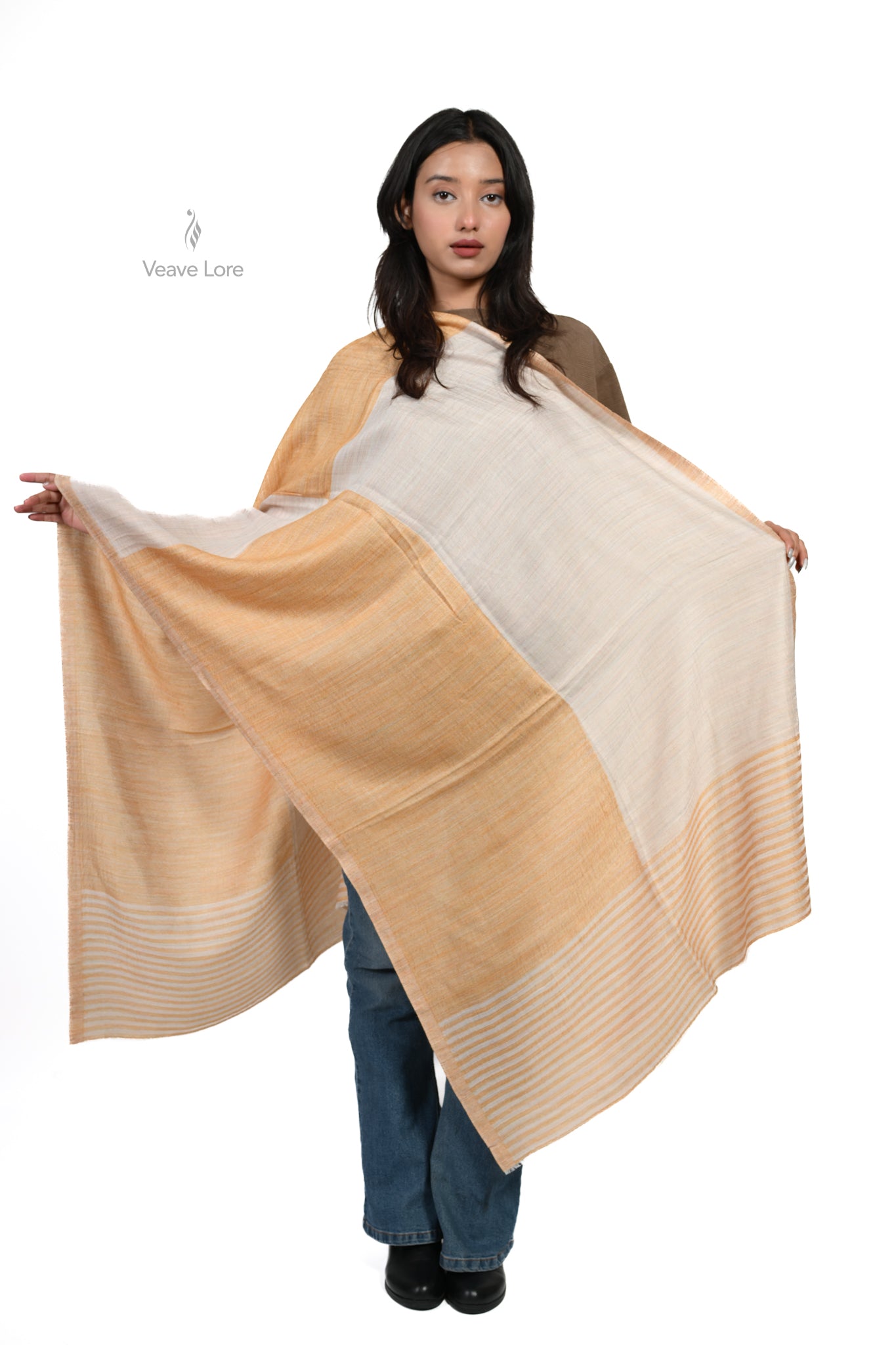 Glacier Fine Wool Stole