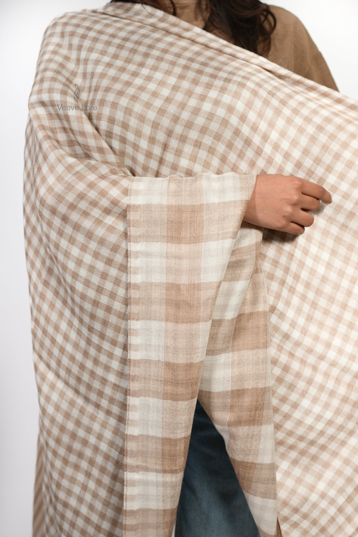 Highland Dusk Fine Wool Stole