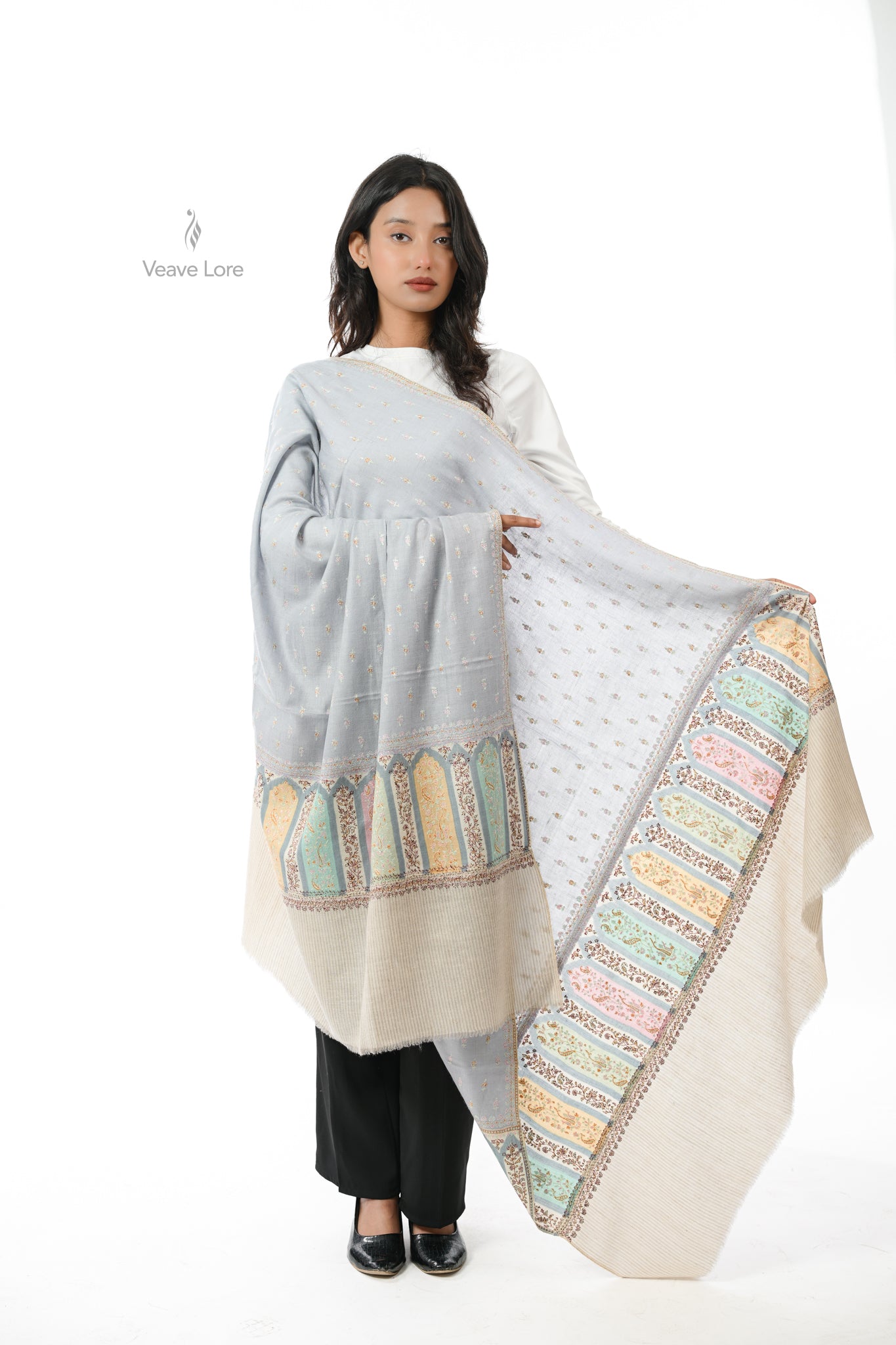 Mehrab & Dove Pashmina Shawl