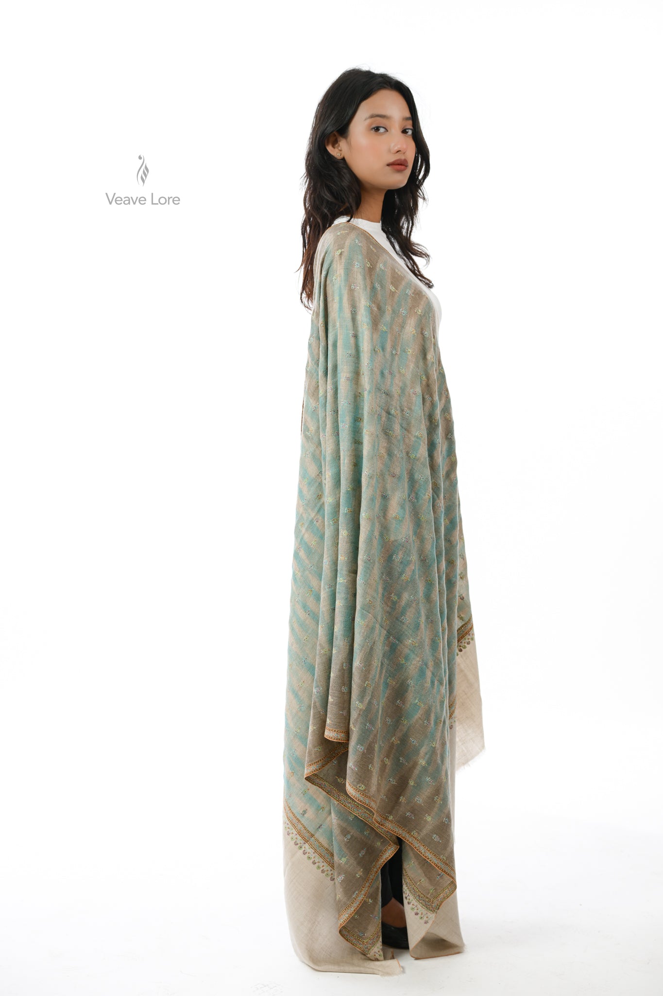 Jheel & Mist Pashmina Shawl