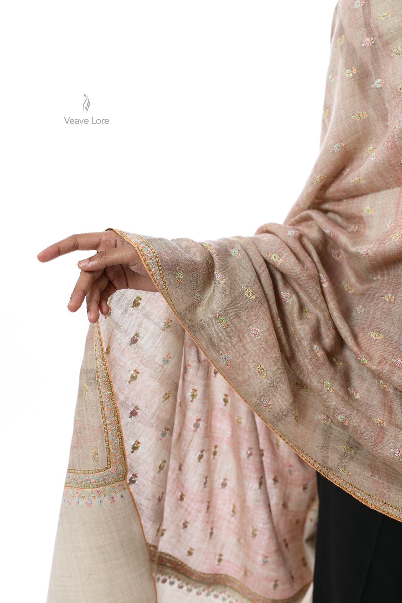 The Aab-e-Rang Pashmina Shawl