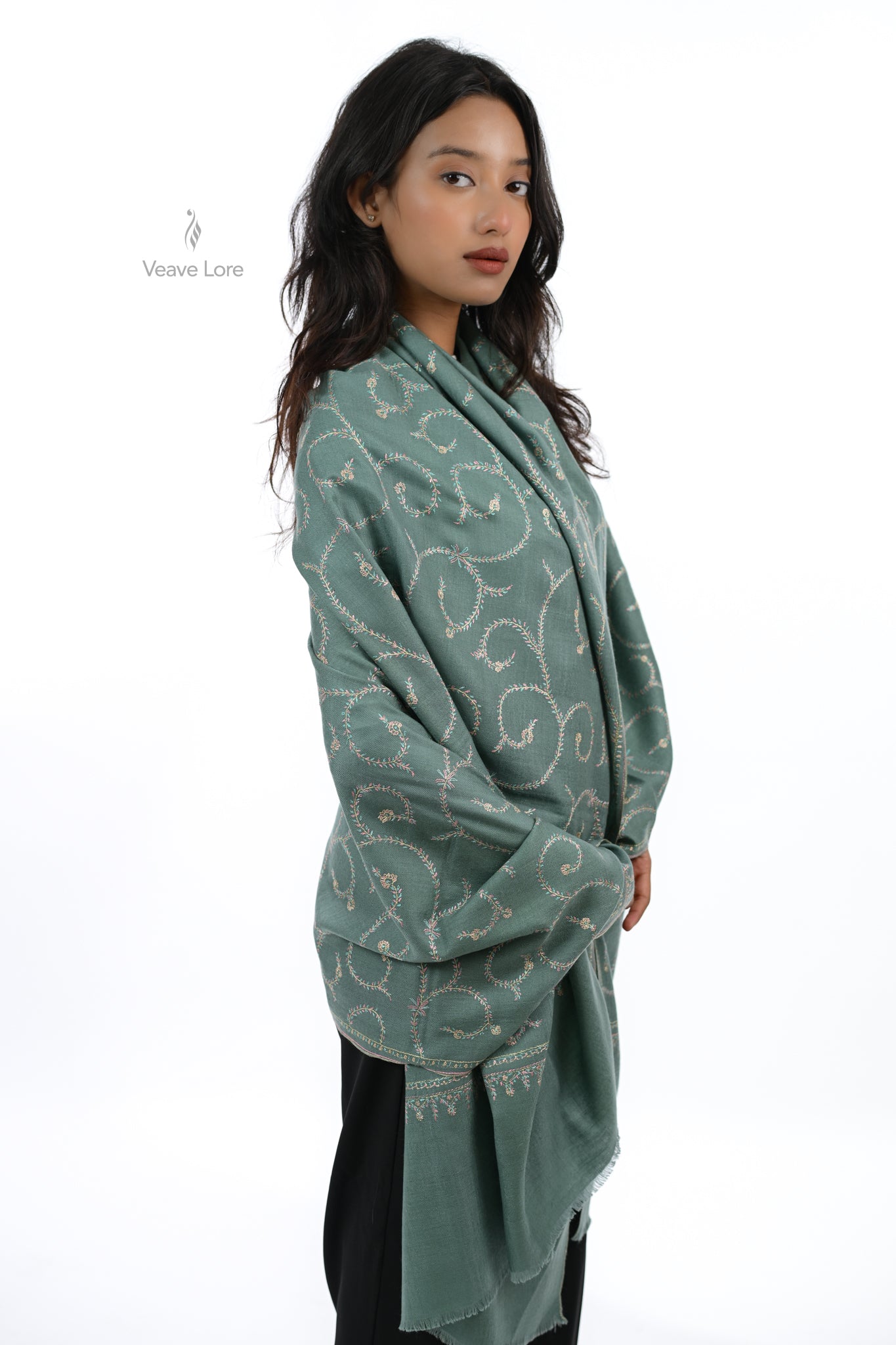 Chaman-e-Naubahaar Pashmina Shawl