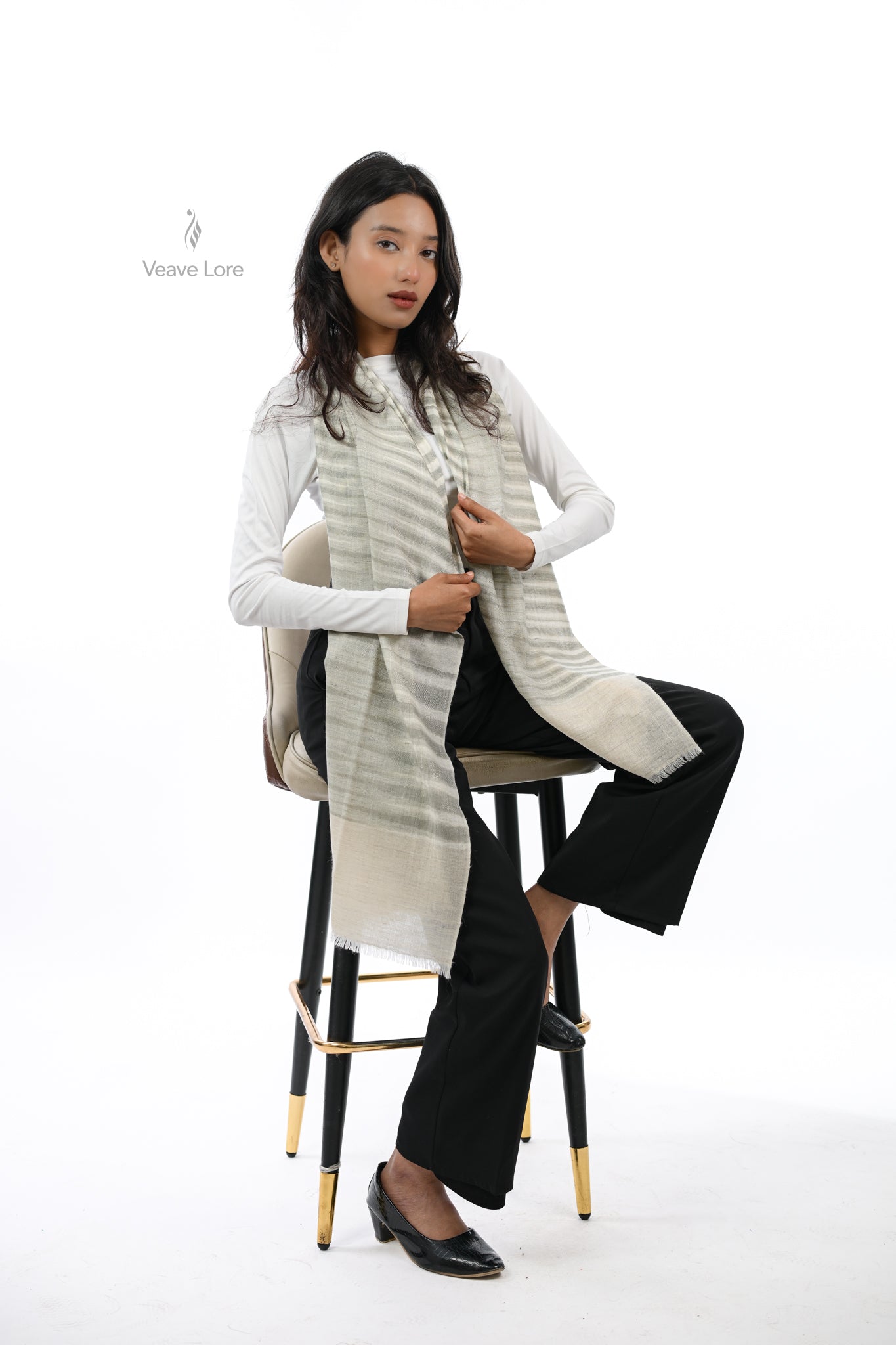 Morning Mist (Dhund-e-Sahar) Pashmina Muffler