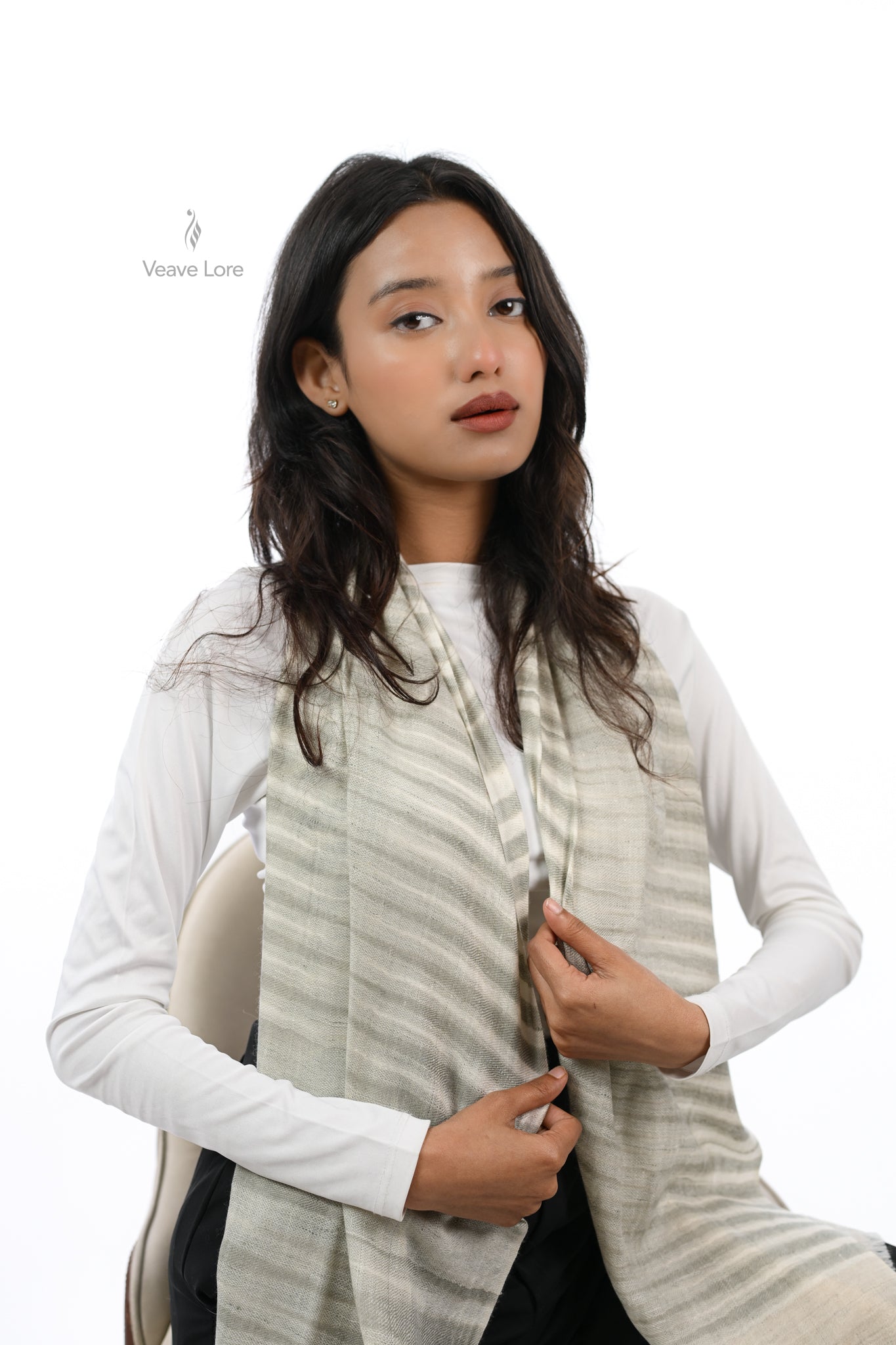 Morning Mist (Dhund-e-Sahar) Pashmina Muffler