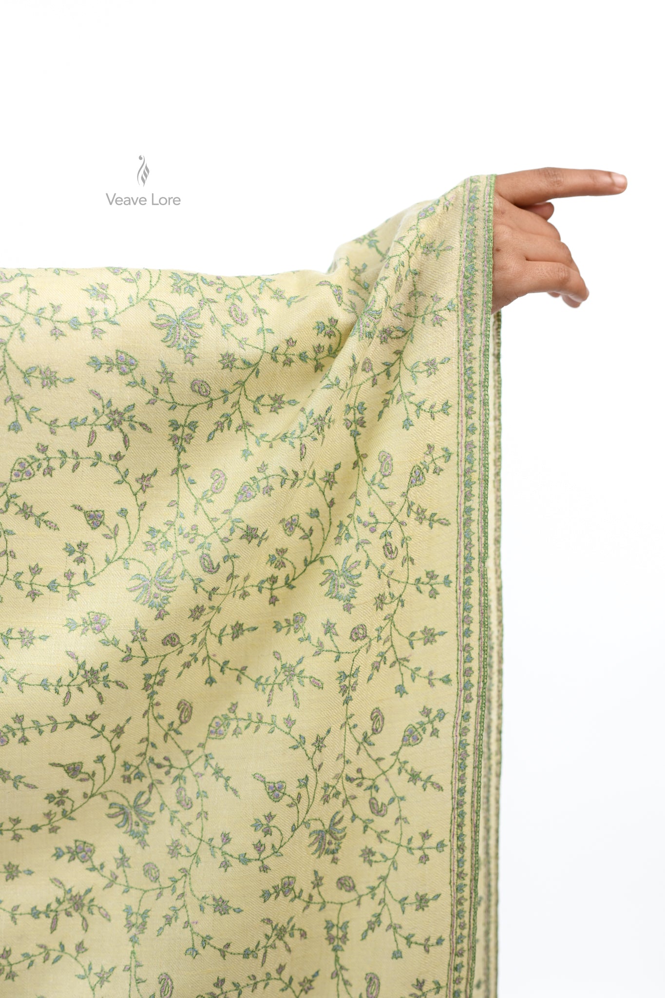 Basant & Blush Pashmina Stole
