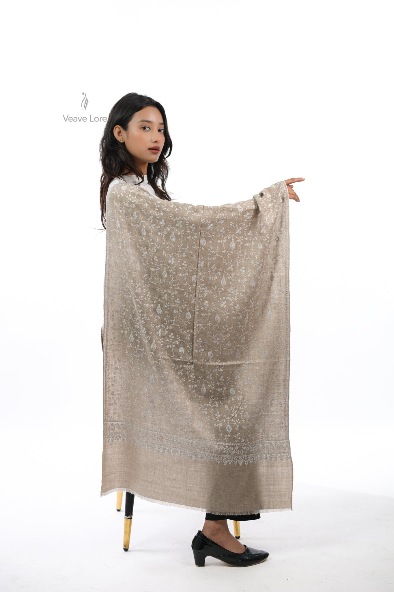 Barf & Stone Pashmina Stole