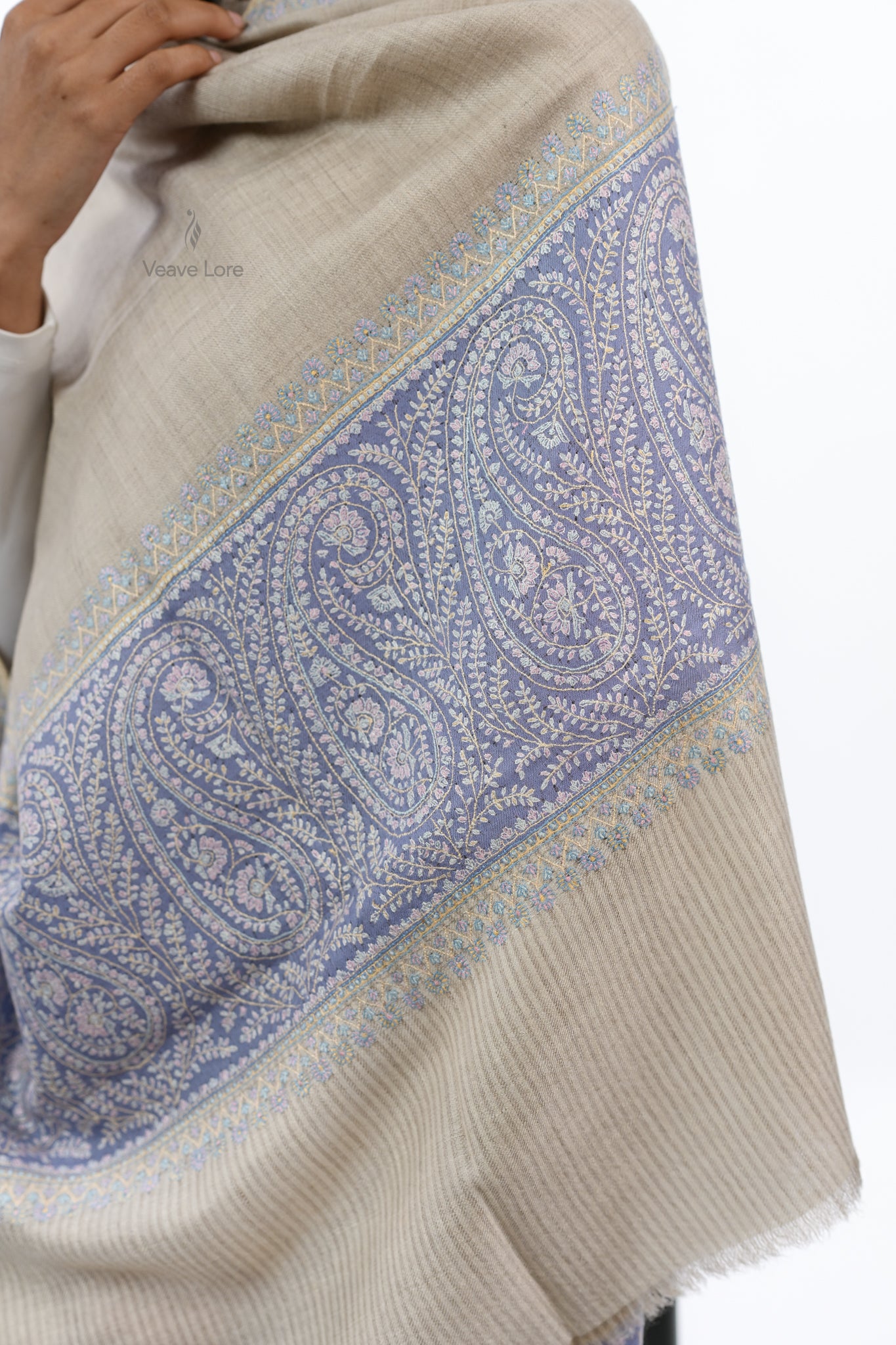 Sosan & Flax Pashmina Stole