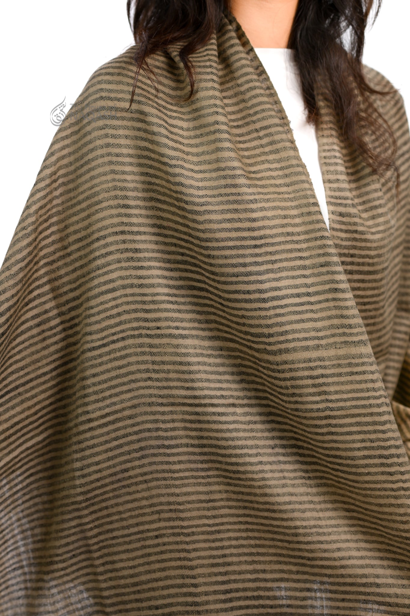 Café Noir Striped Wrap
