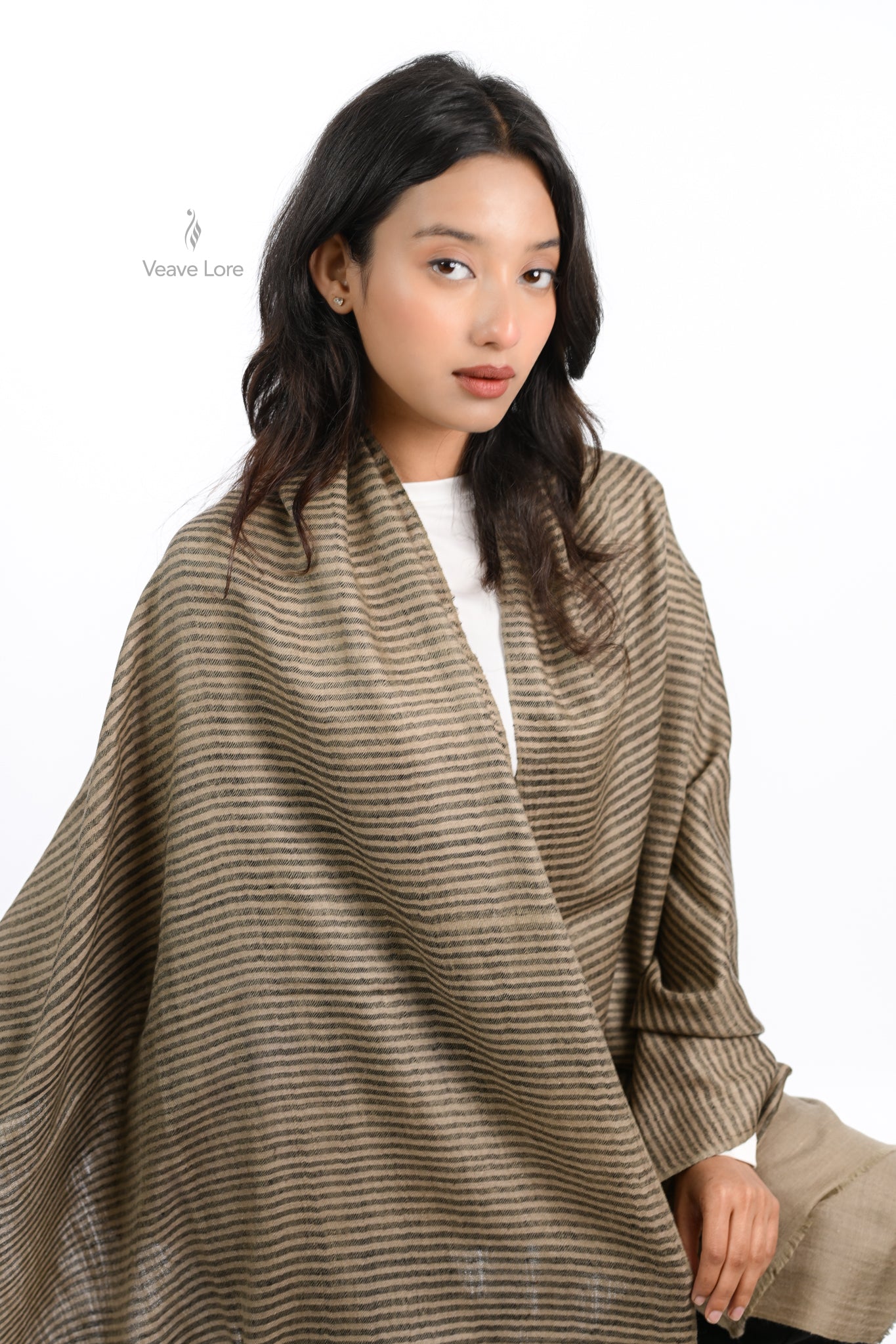 Ash Khatt Pashmina Stole