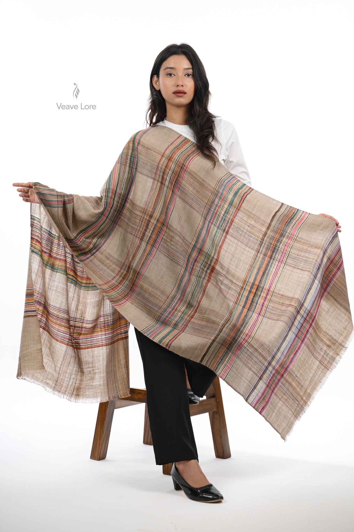 Sur & Saaz Pashmina Stole