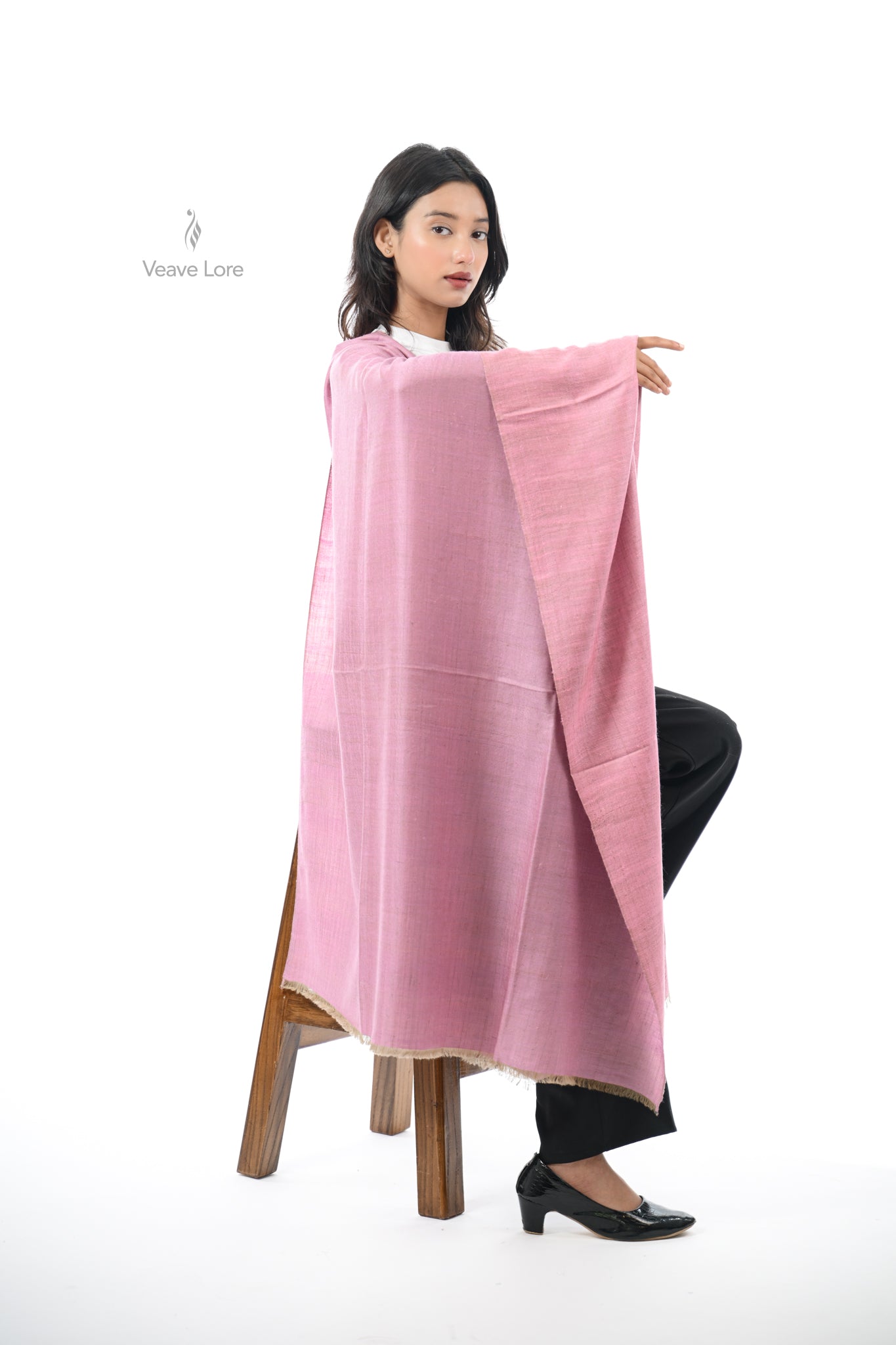 Dusk Laali Pashmina Shawl